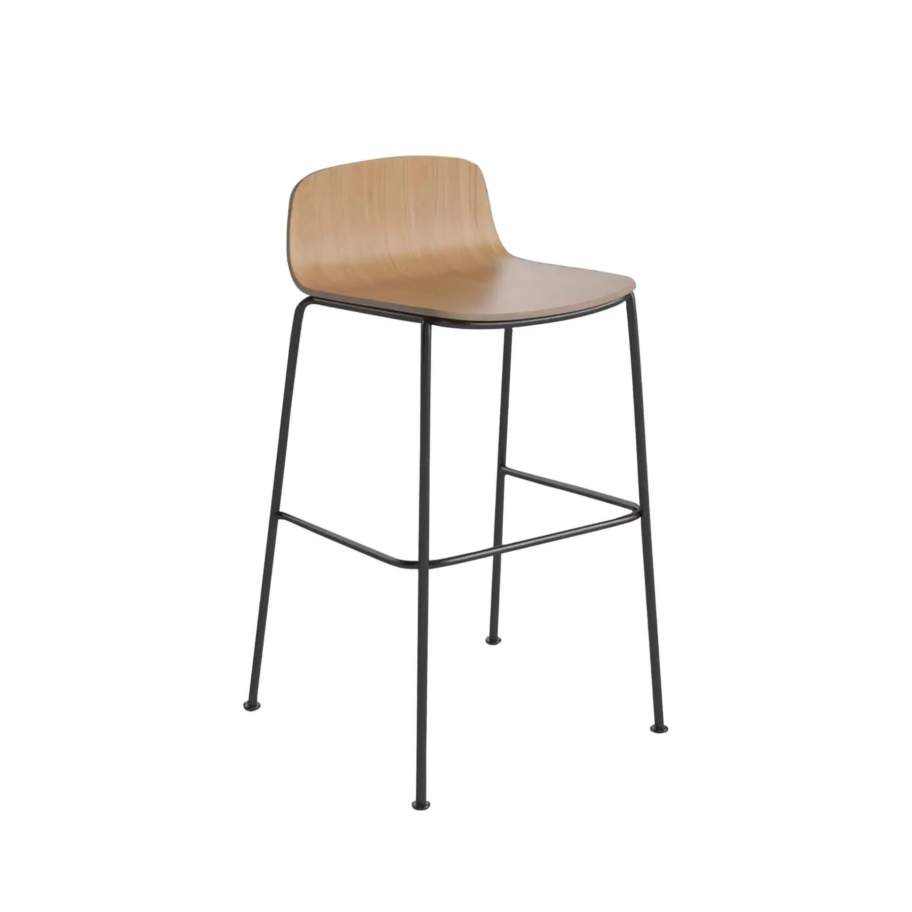 Counter Height Bar Stool - Oak, Steel