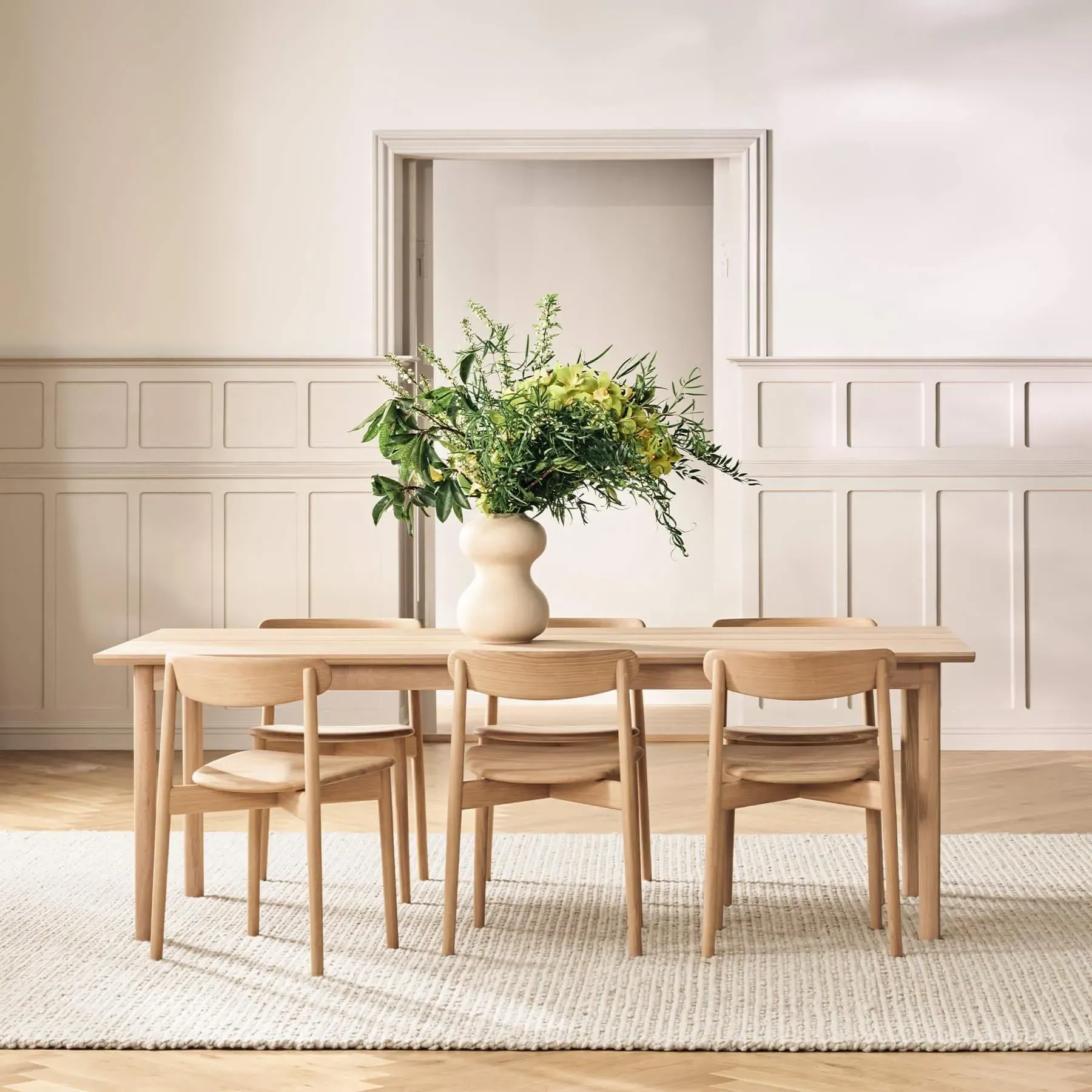 Dining Chair - Black, Oak