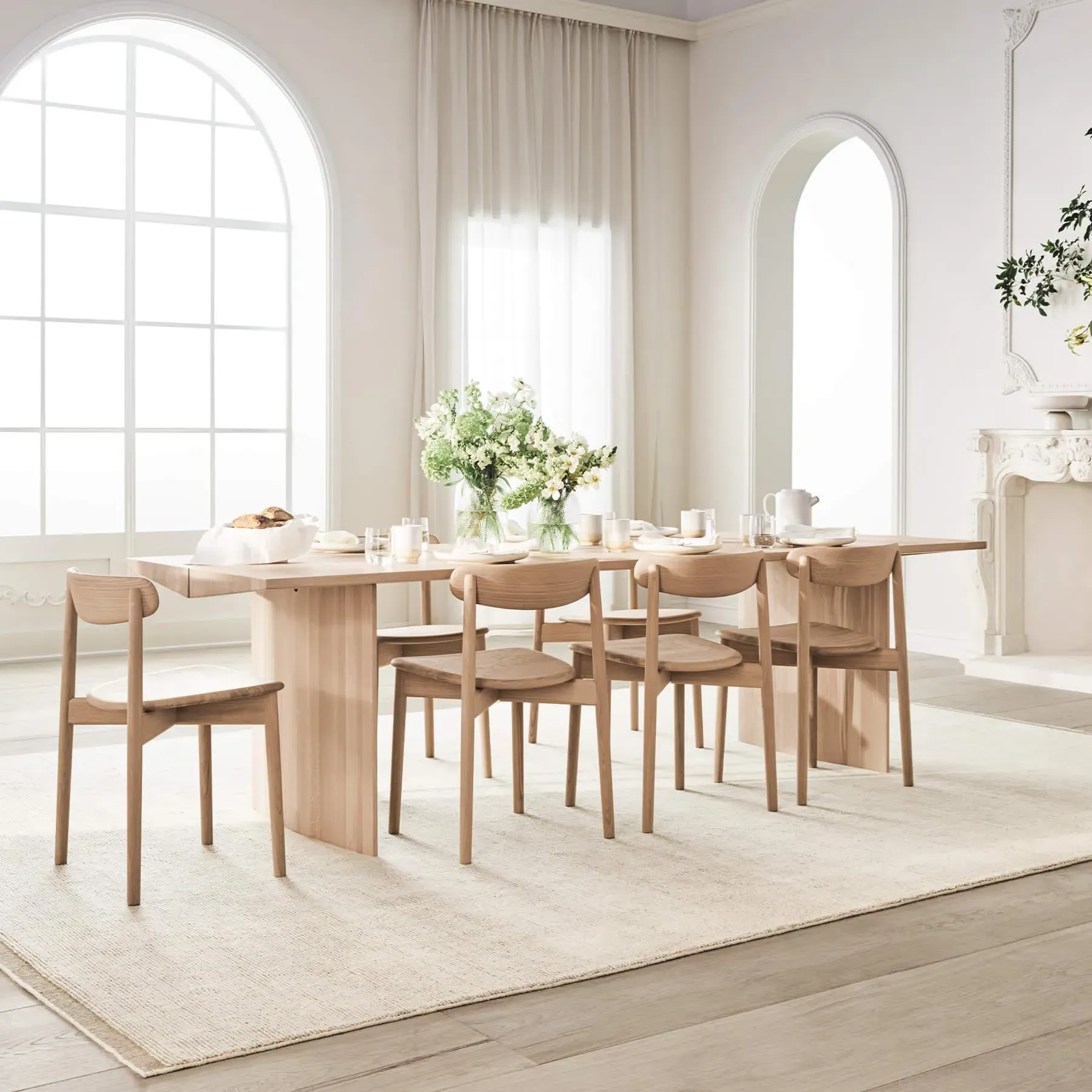 Dining Chair - Natural, Oak