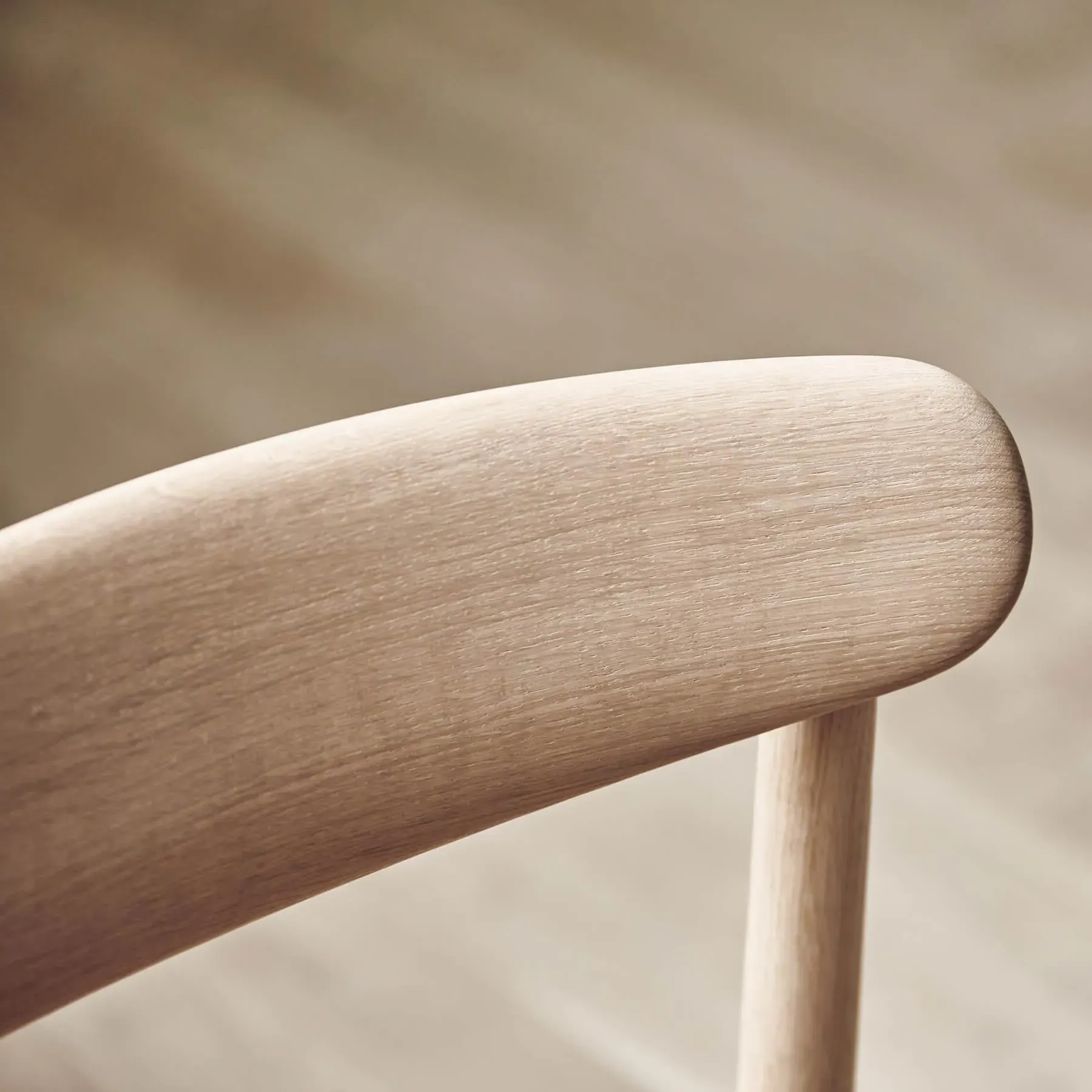 Dining Chair - White, Oak