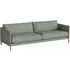 Hayden 3-Seater Sofa - Green, Oak