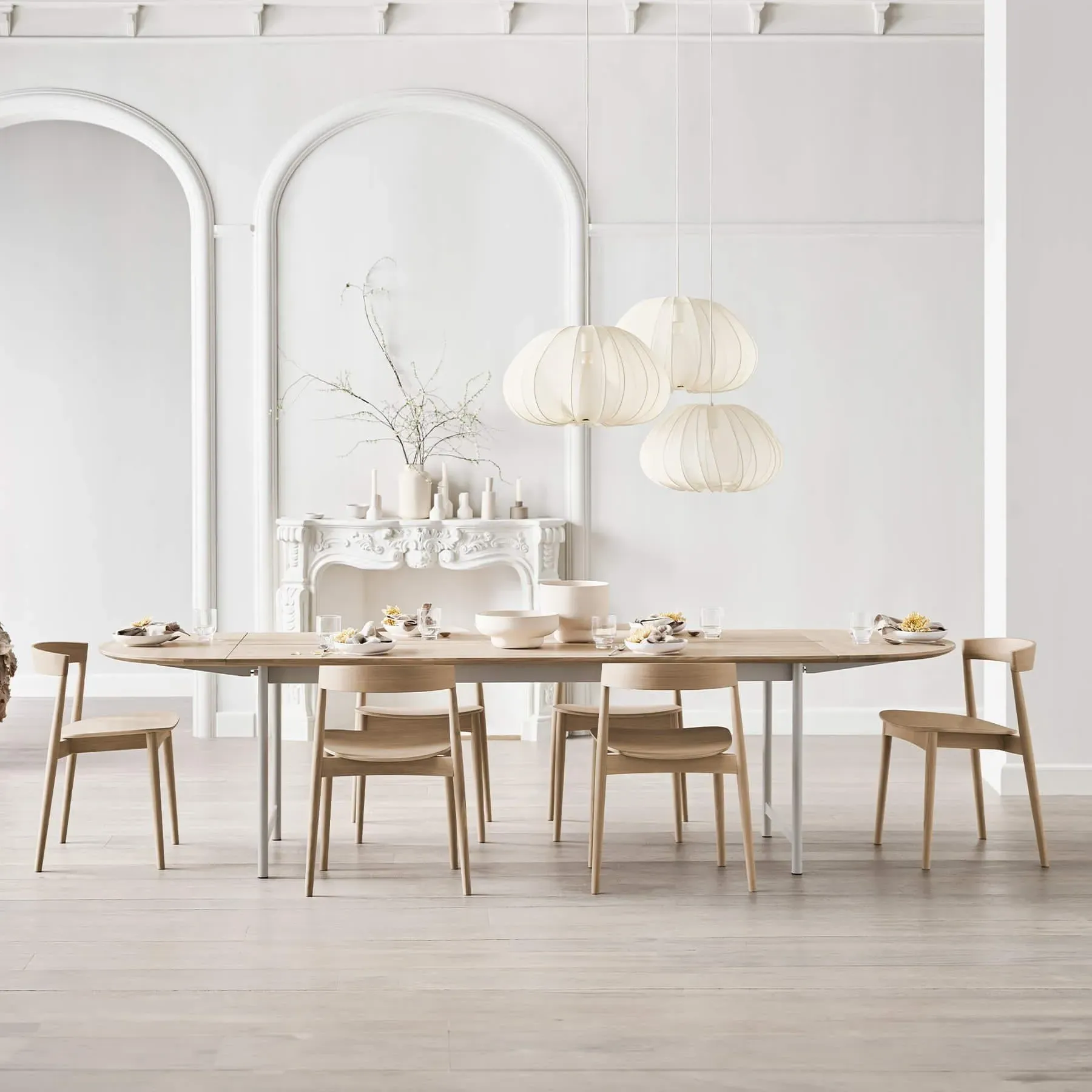 Kite Dining Chair - White Oiled Oak