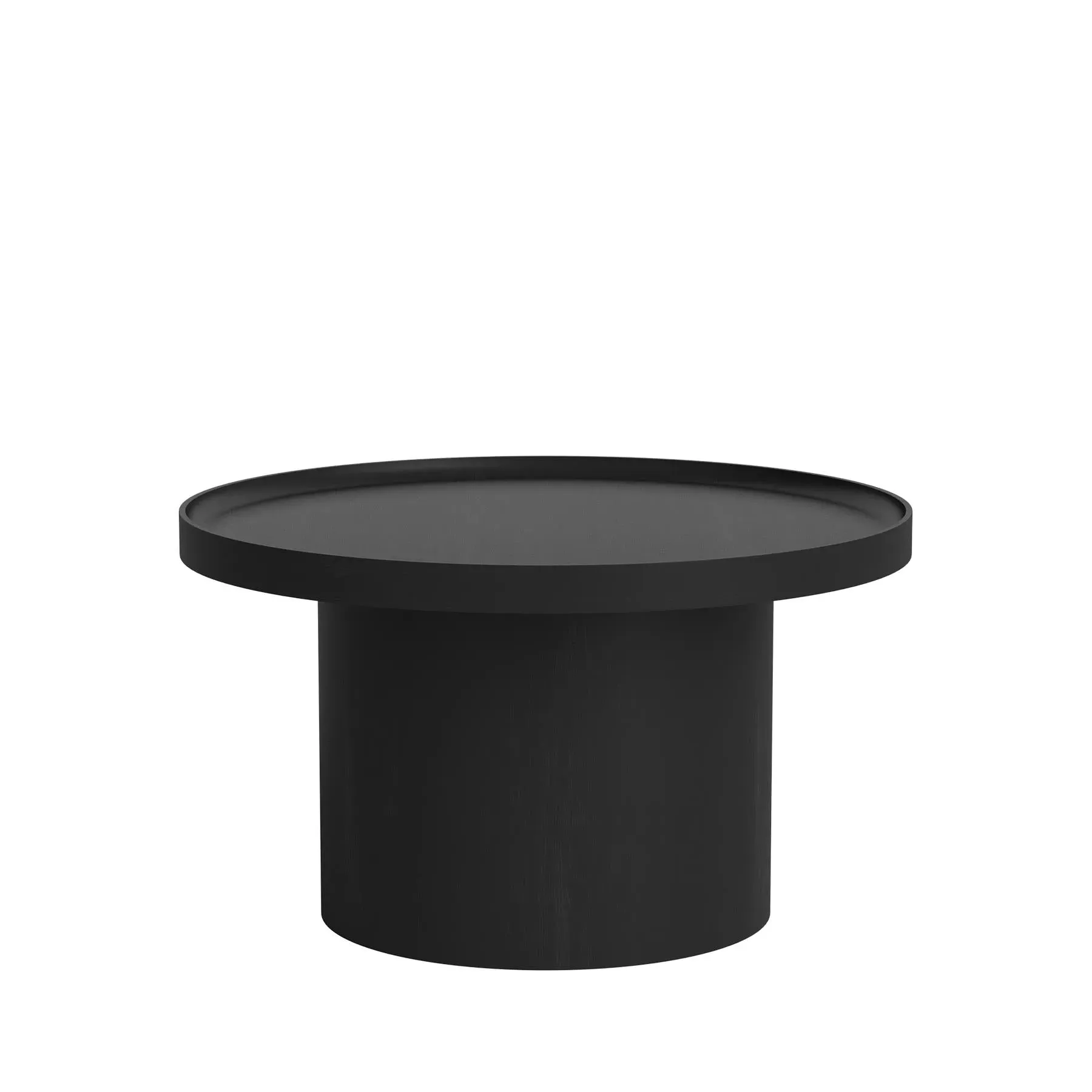 Large Coffee Table with Storage - Black, Oak