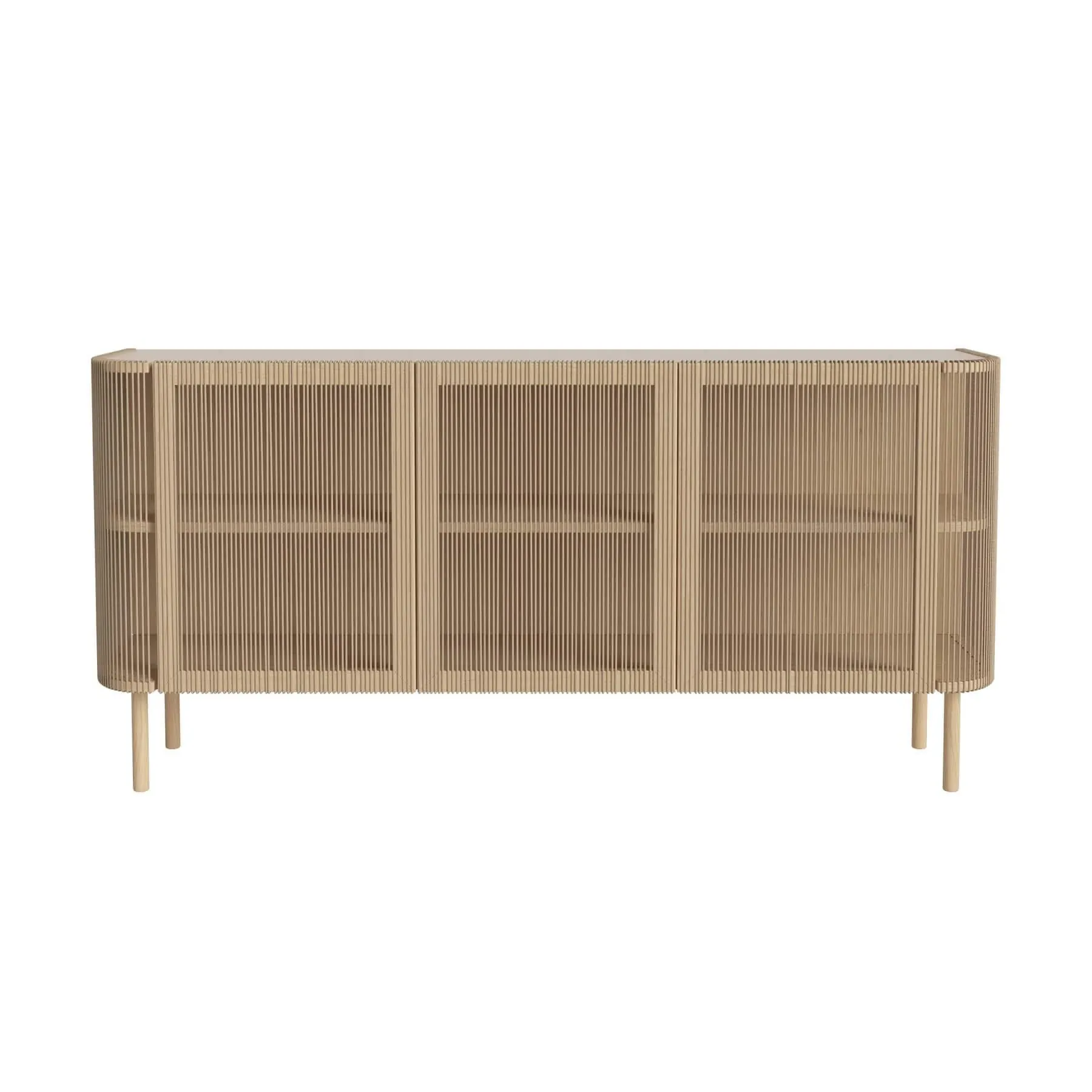 Large Sideboard with Cord Front - Natural, Oak