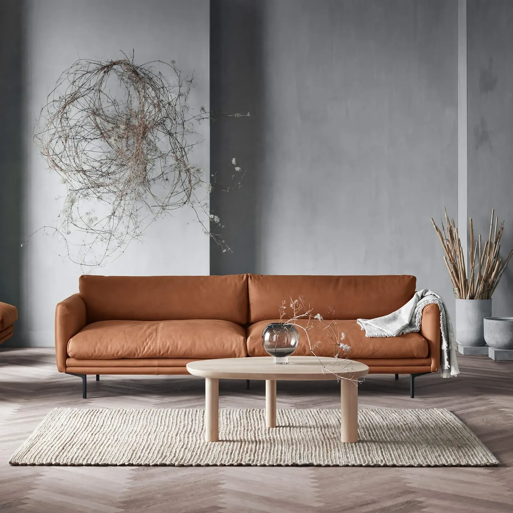 Latch Small Coffee Table - Oiled Oak