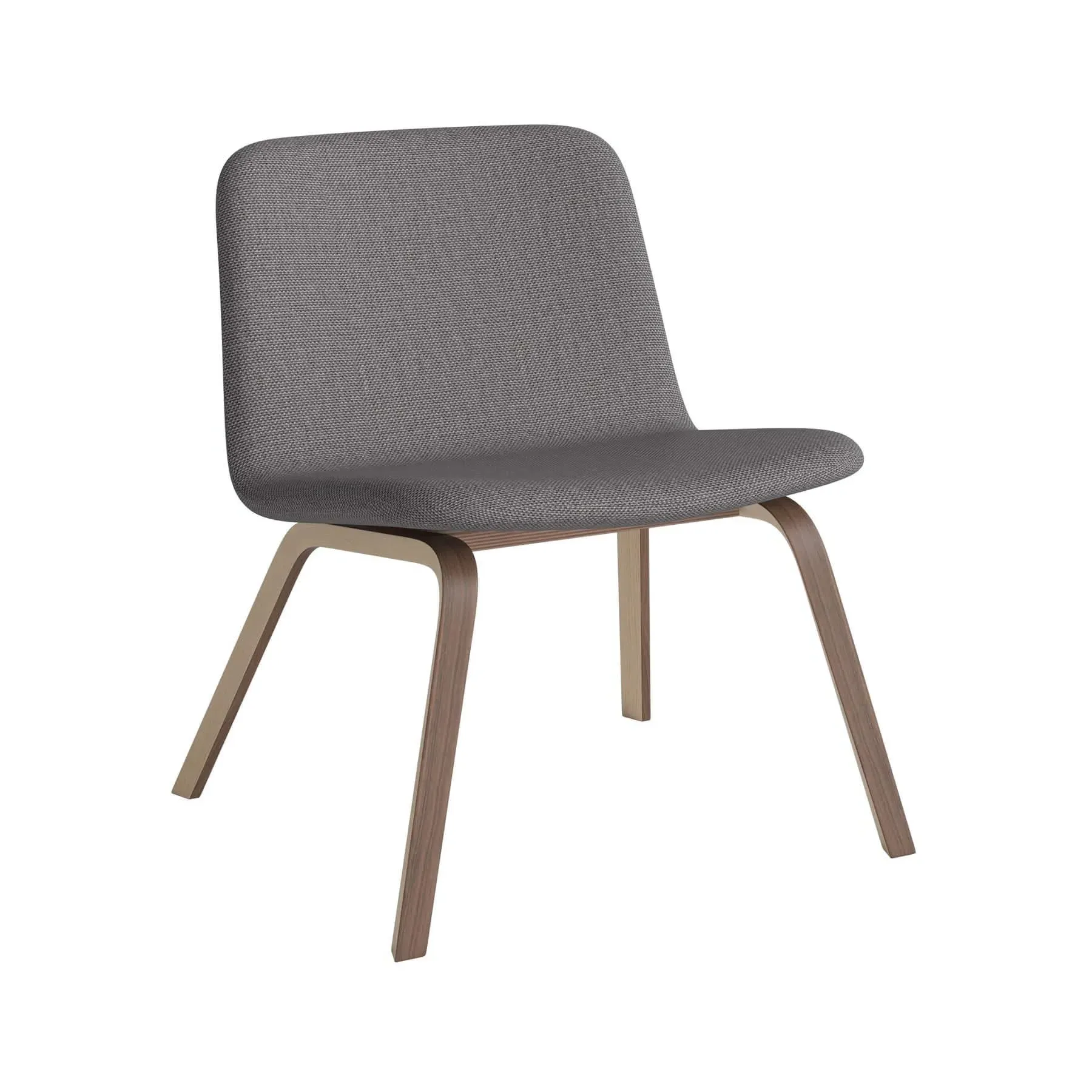 Lounge Chair Upholstered - Grey, Oak