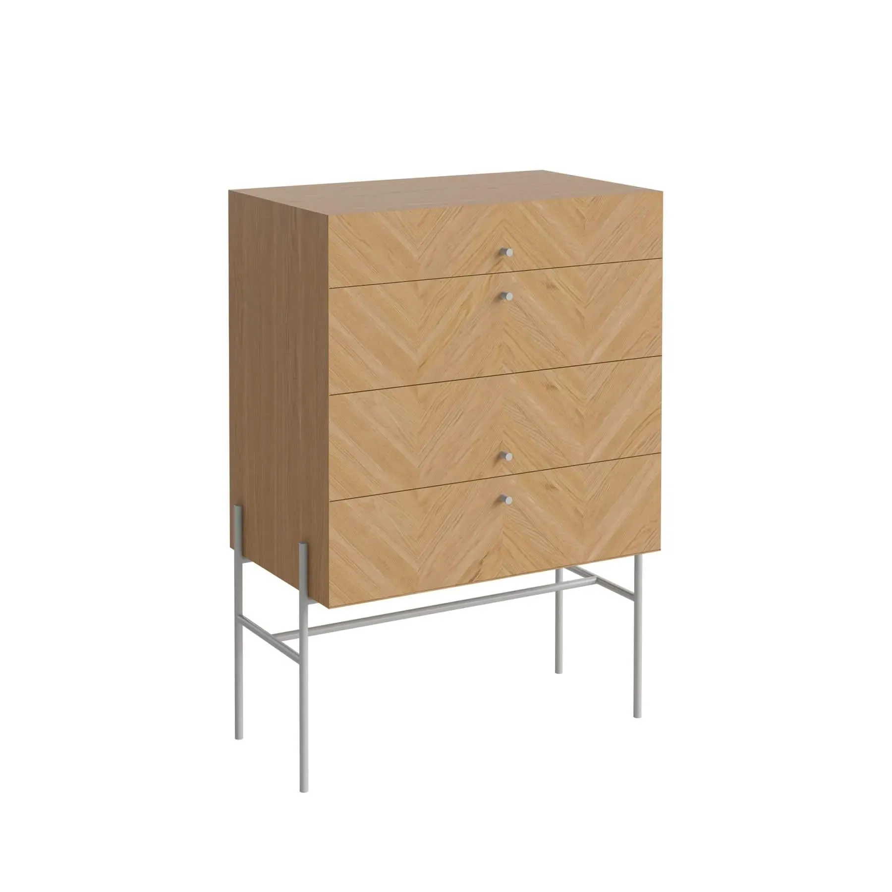 Low Dresser with Soft-Close - Oak