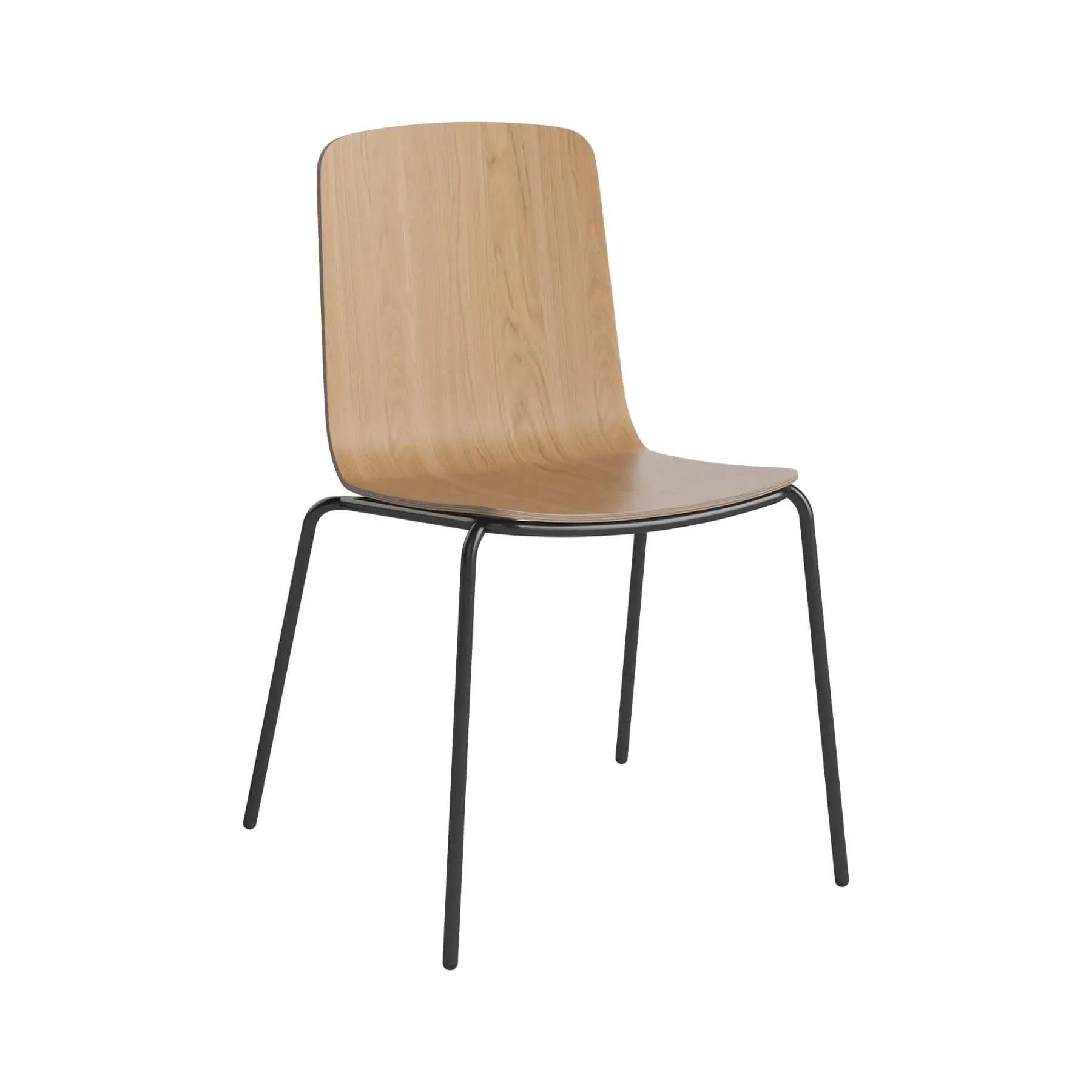 Palm Dining Chair - Black, Oak