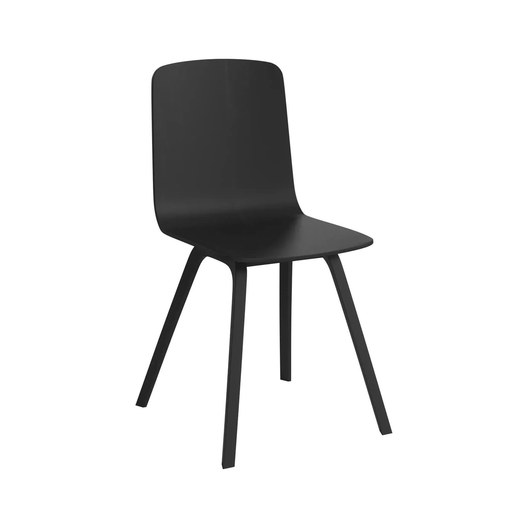 Palm Dining Chair - Brown, Walnut Veneer