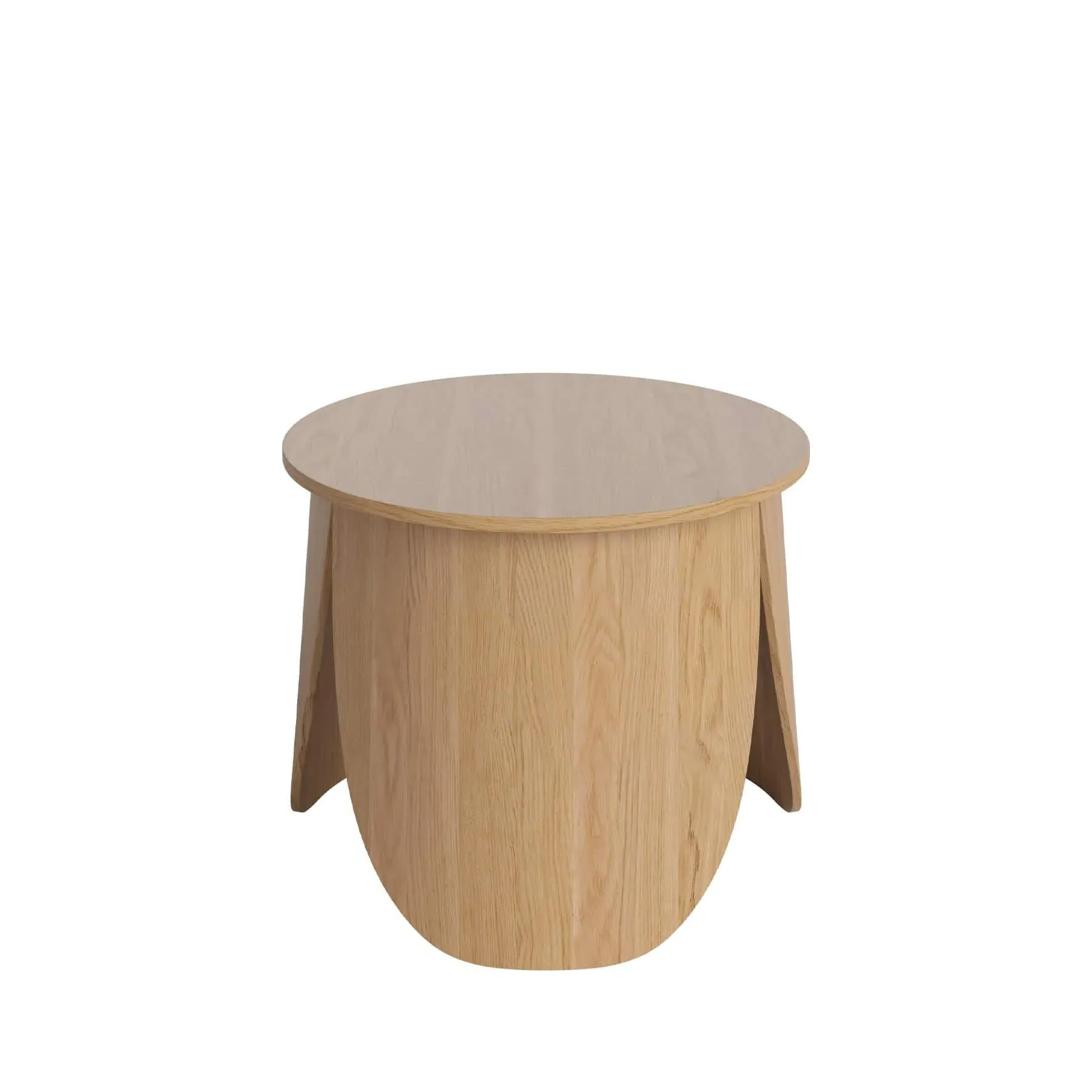 Peyote Small High Coffee Table - Oak Veneer