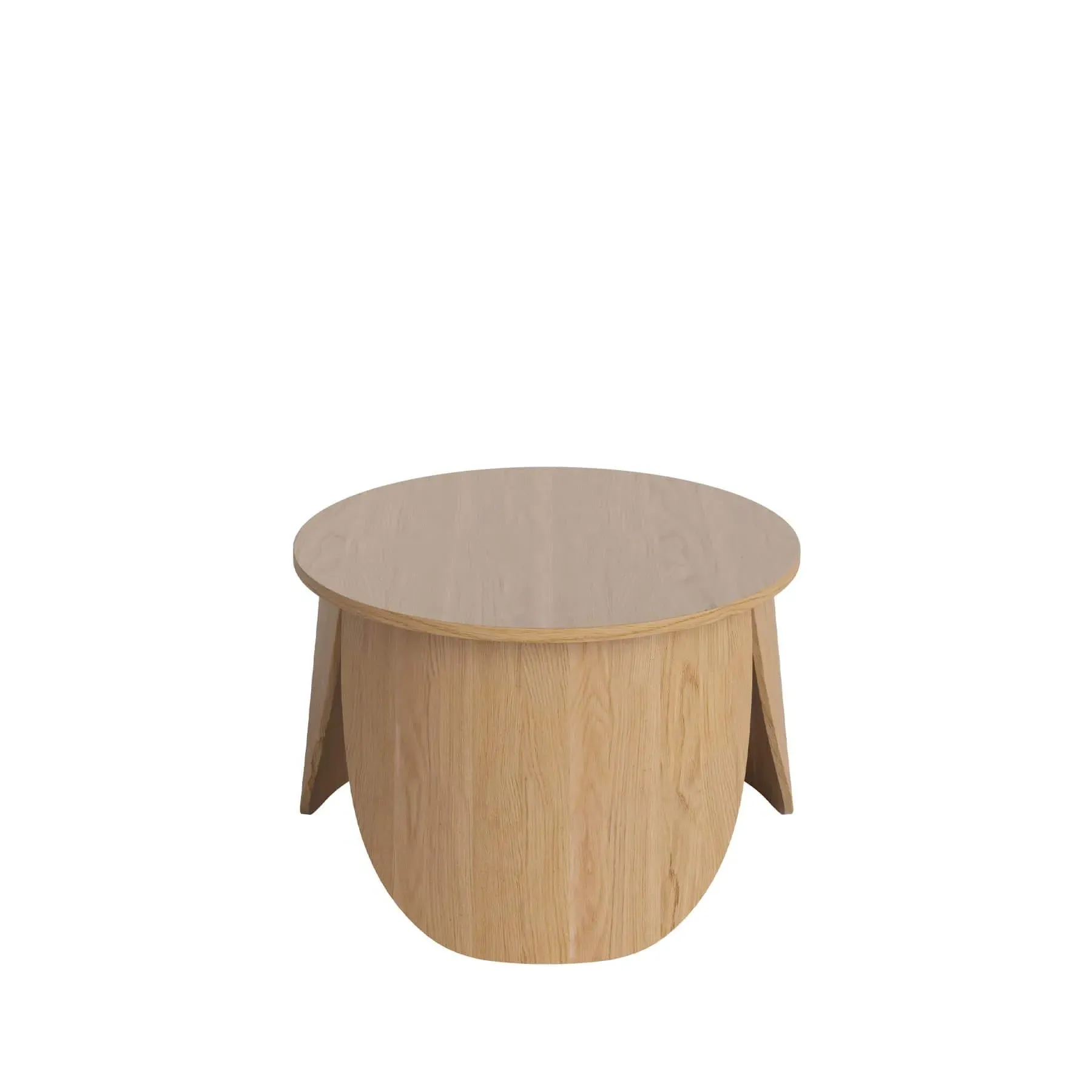 Peyote Small Low Coffee Table - Oak Veneer image