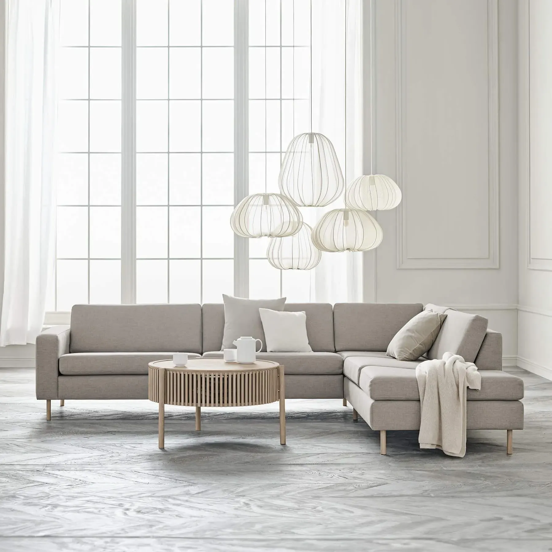 Plover Cushion - Creme, Wool