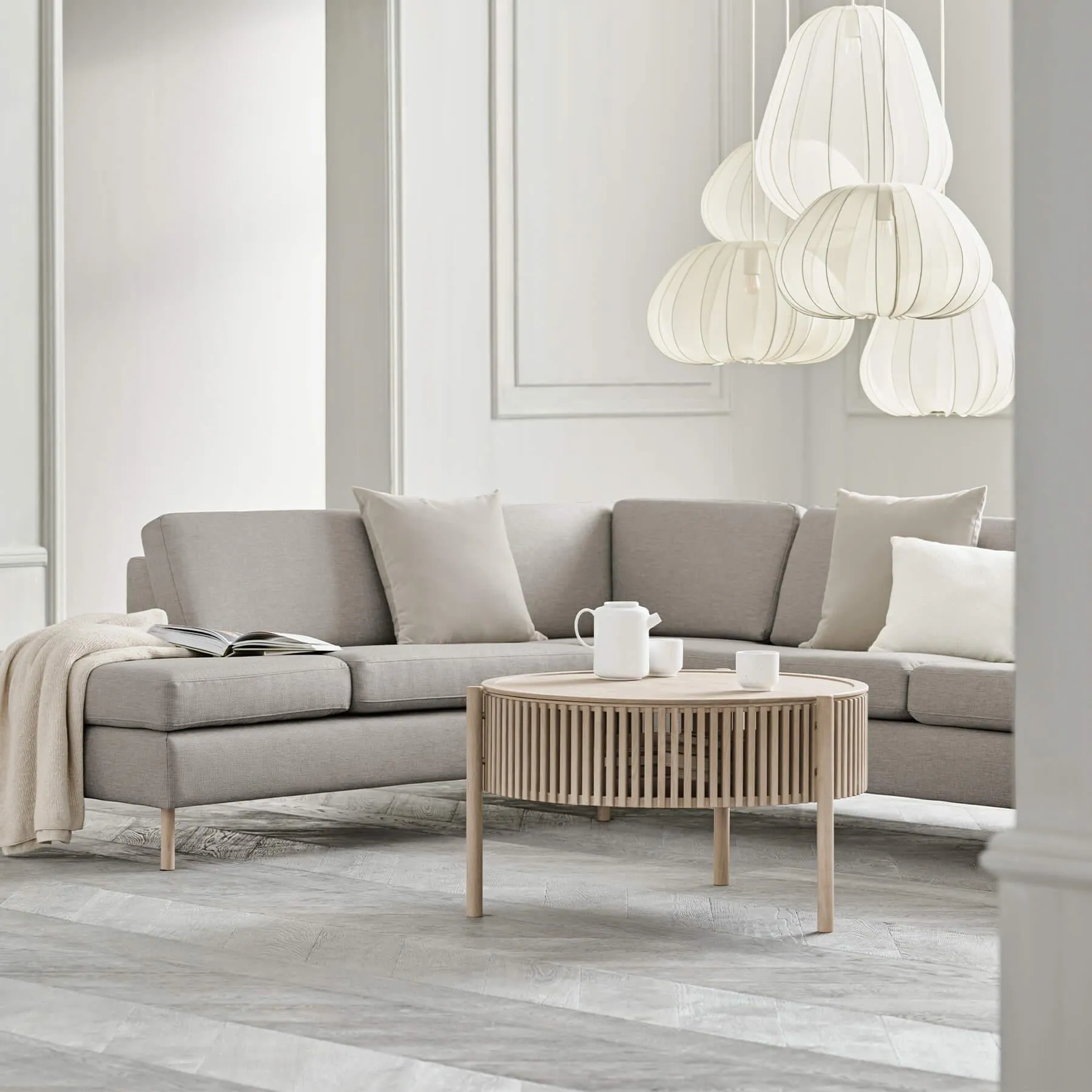 Plover Cushion - Sand, Wool