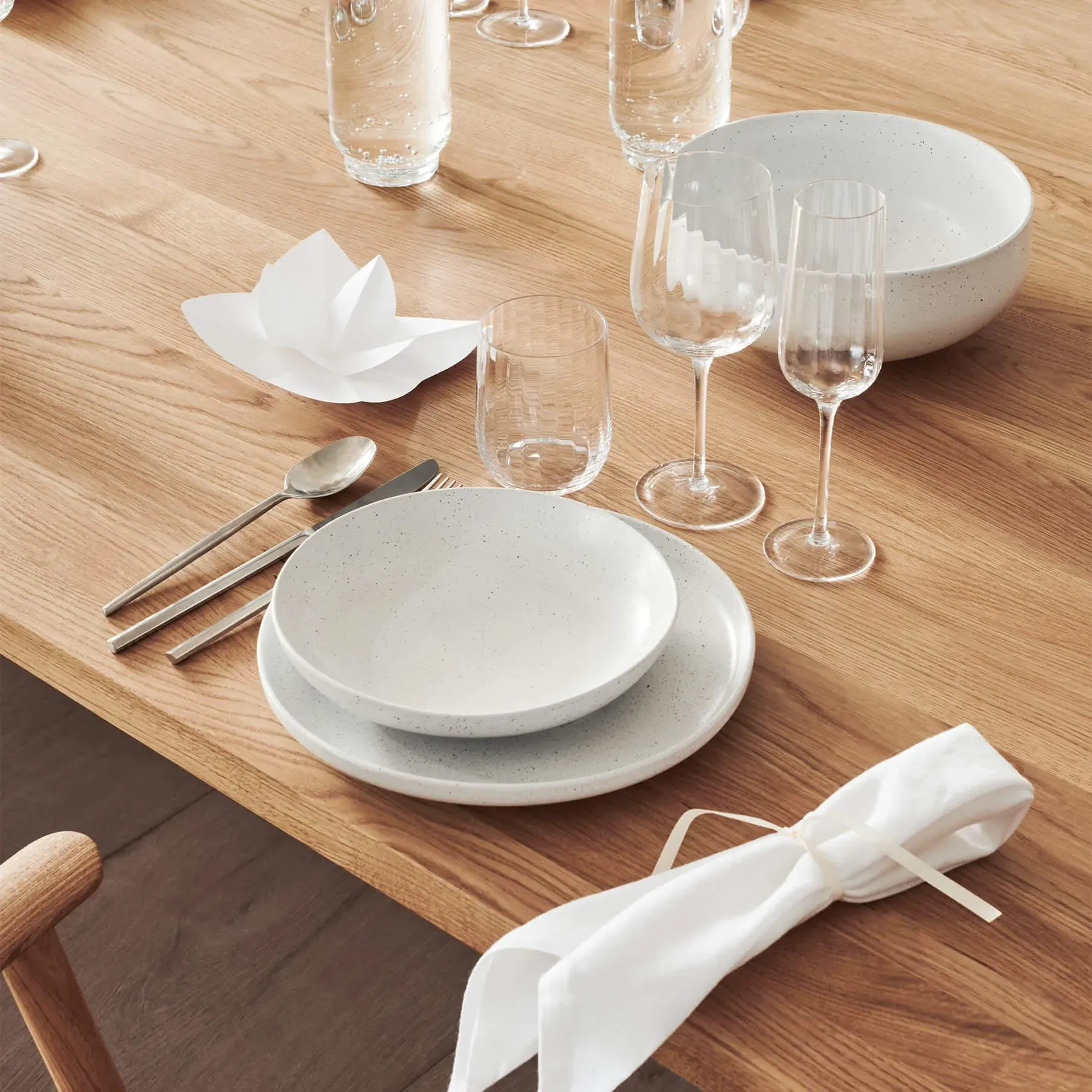 Rectangular Dining Table - Black, Oak