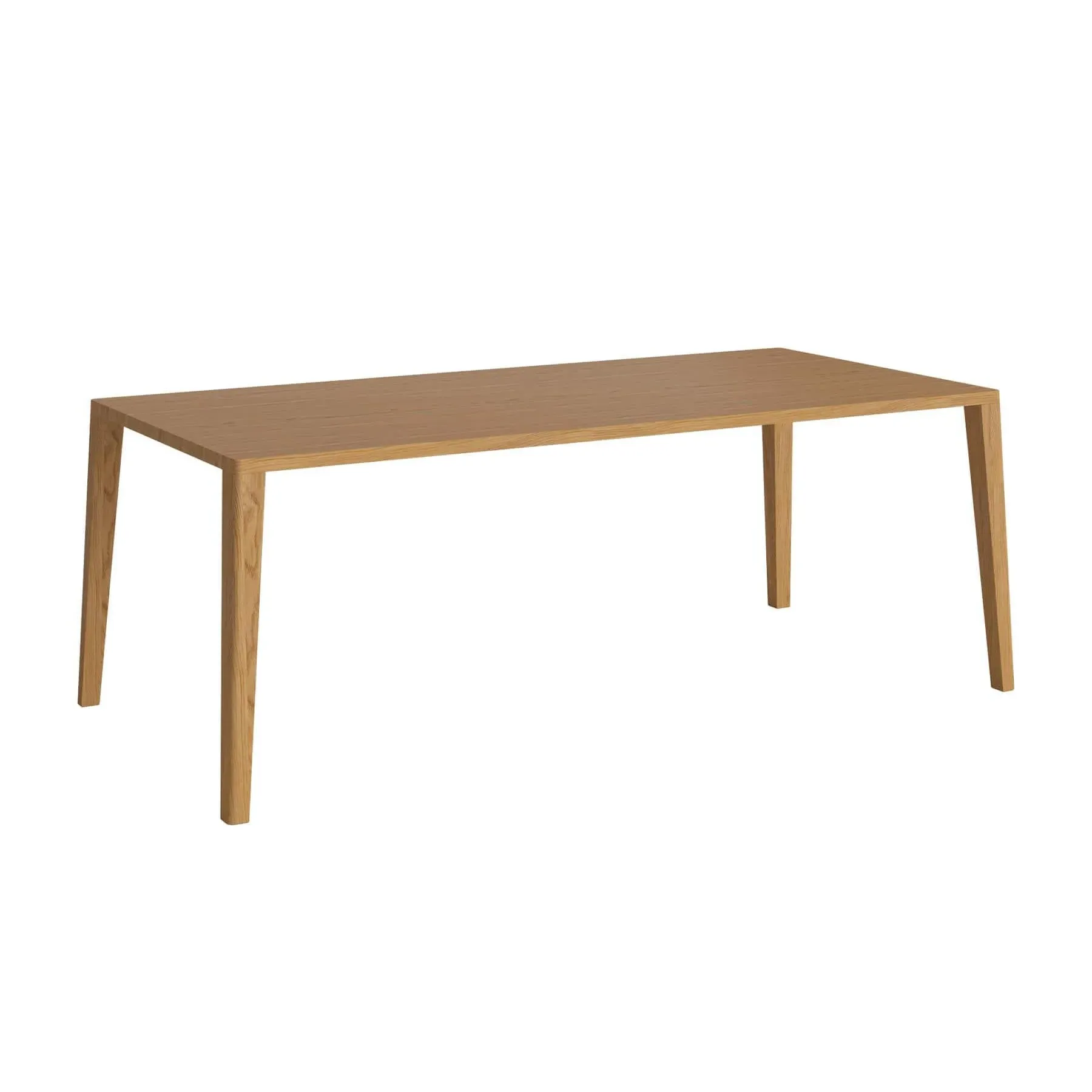 Rectangular Dining Table - Oak, Solid Wood