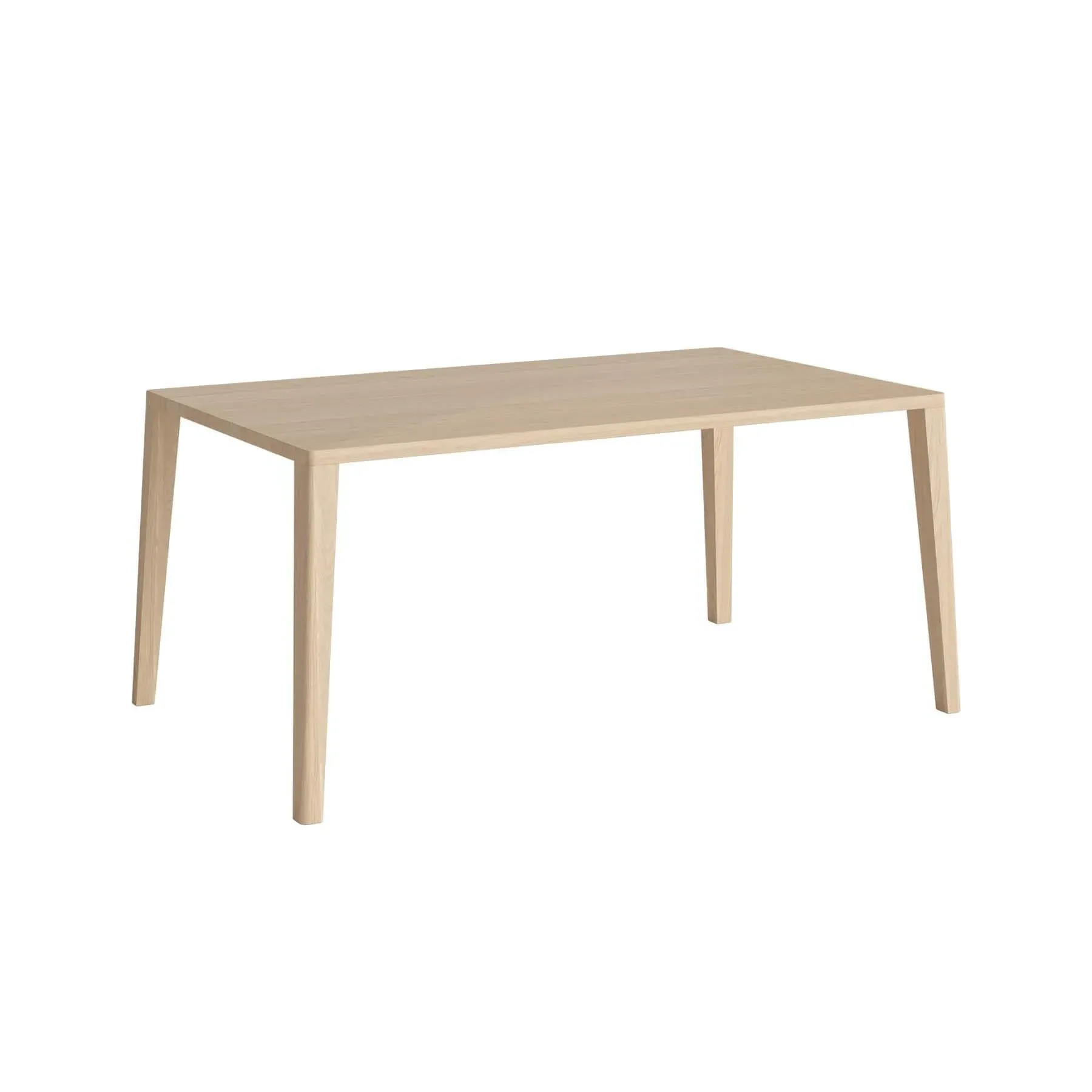 Rectangular Dining Table - White, Oak image