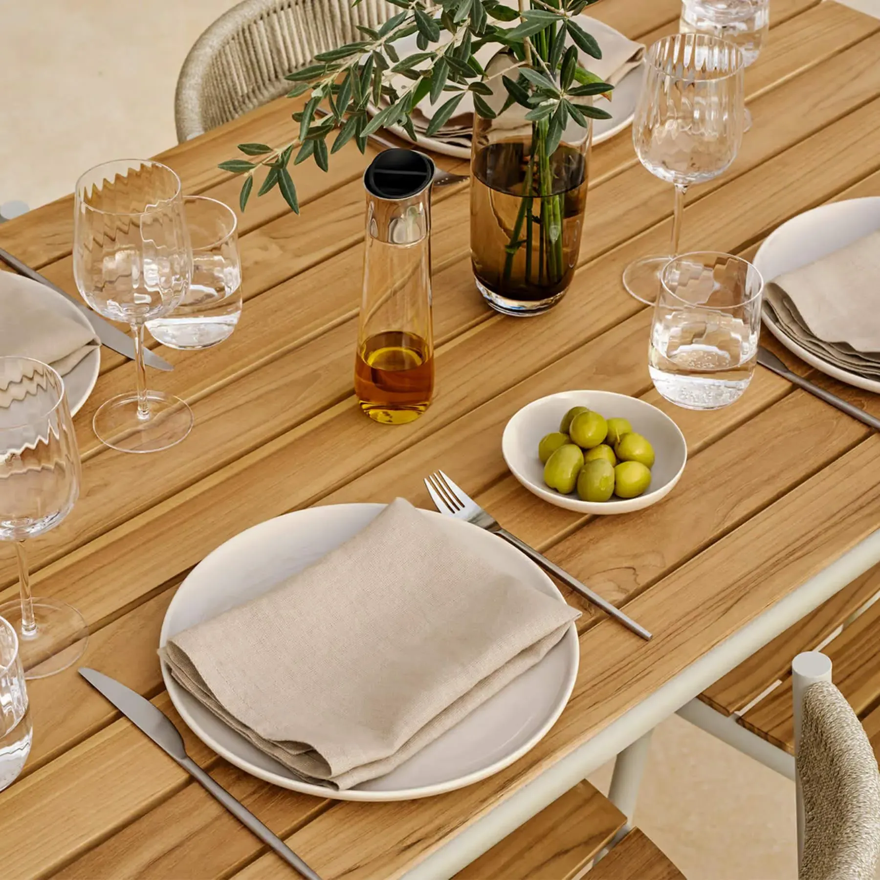 Rectangular Garden Table - Outdoor Dining