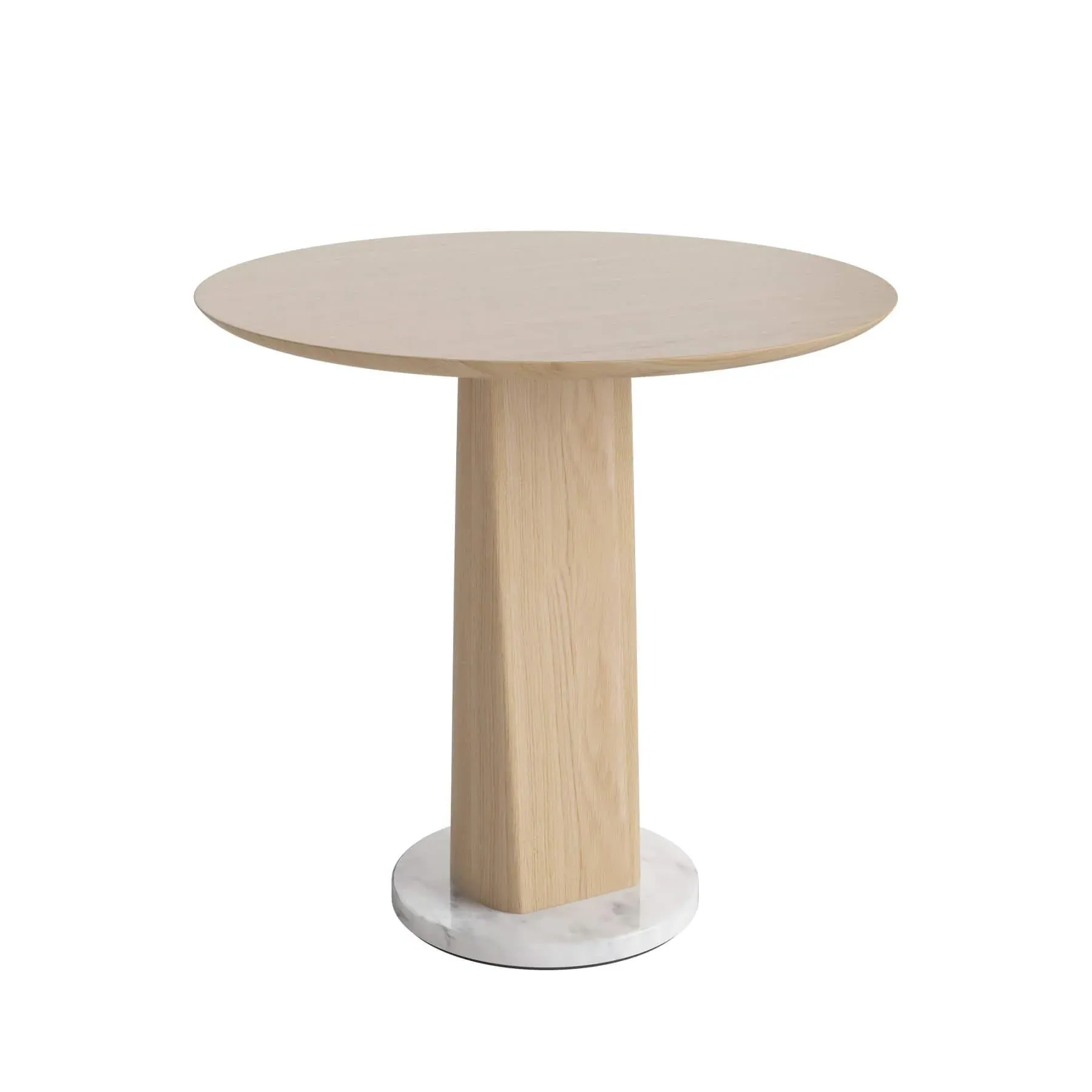 Root Large Side Table High - White Oiled Oak