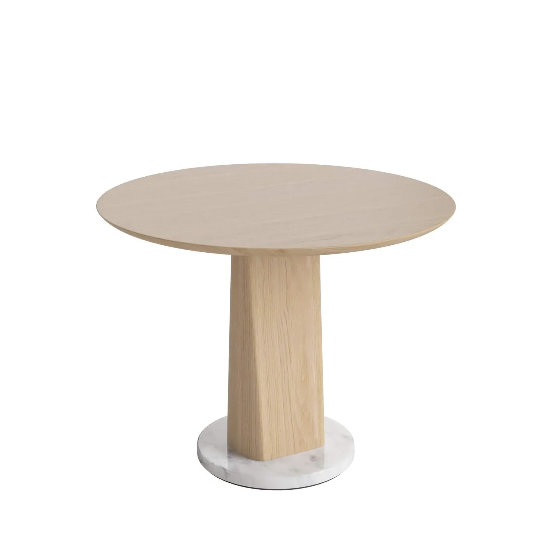 Root Large Side Table Low - White Oiled Oak