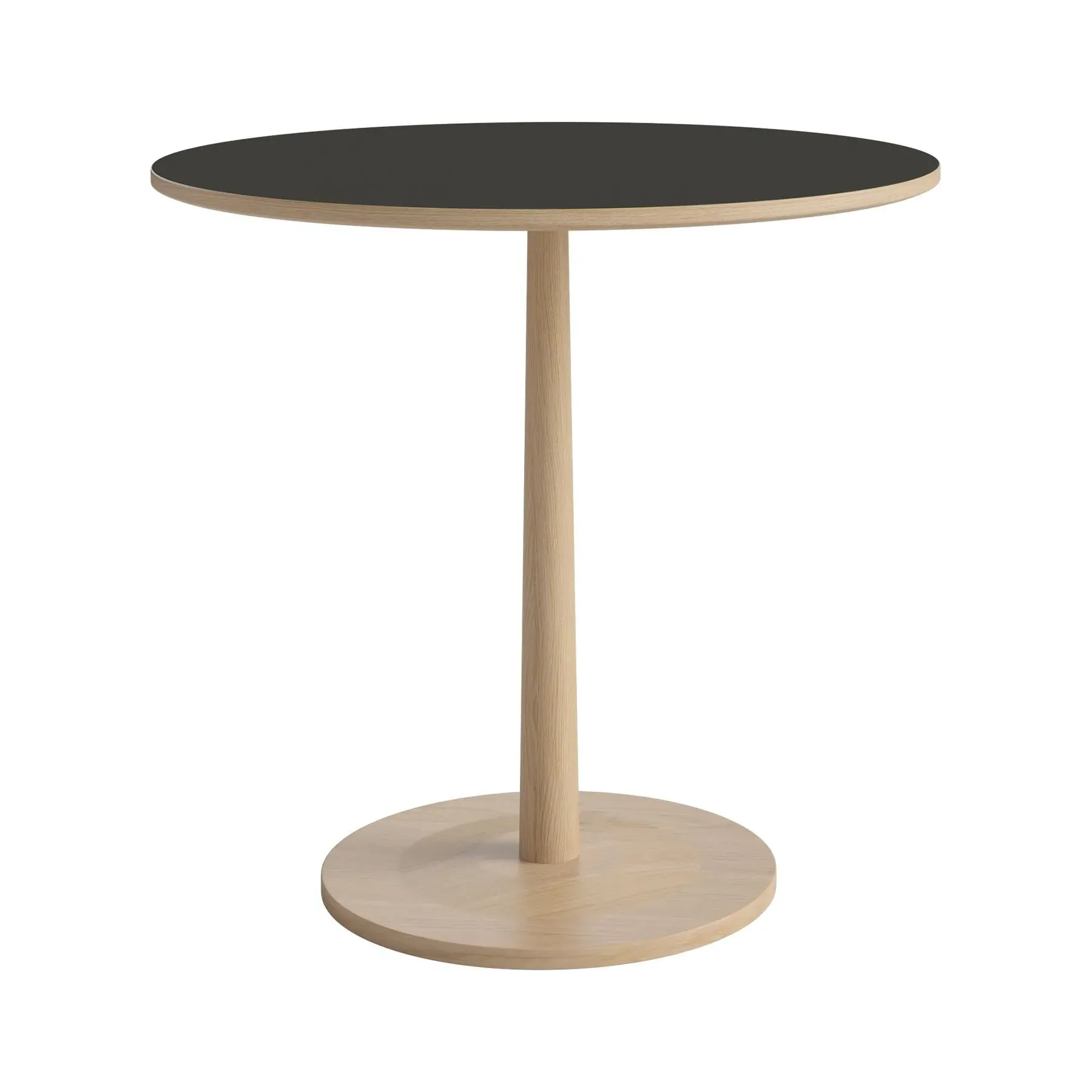 Round Dining Table - Grey, Oak Laminate