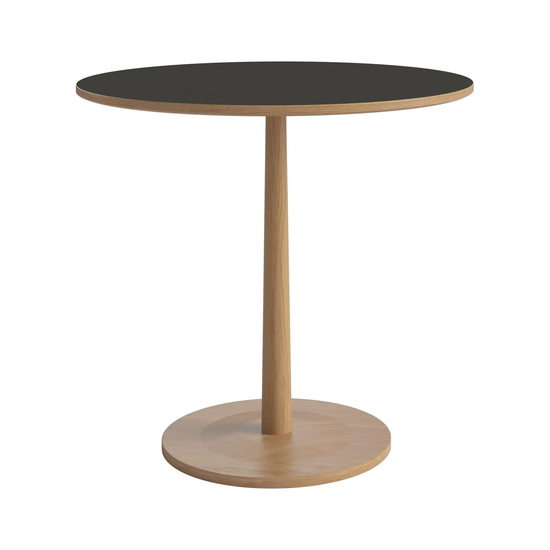 Round Dining Table - Grey, Oak Laminate