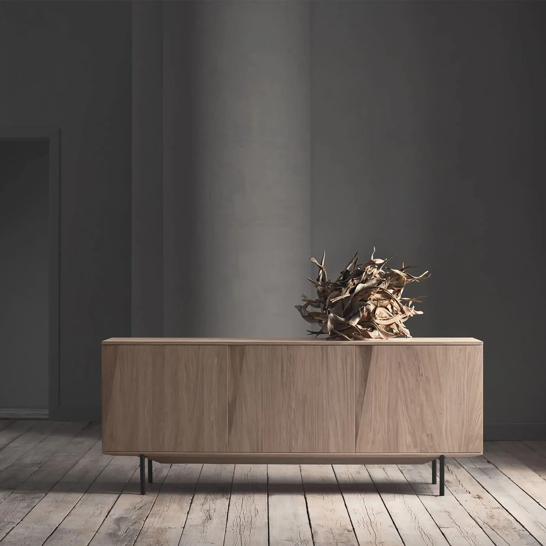 Silent Sideboard - Oiled Oak