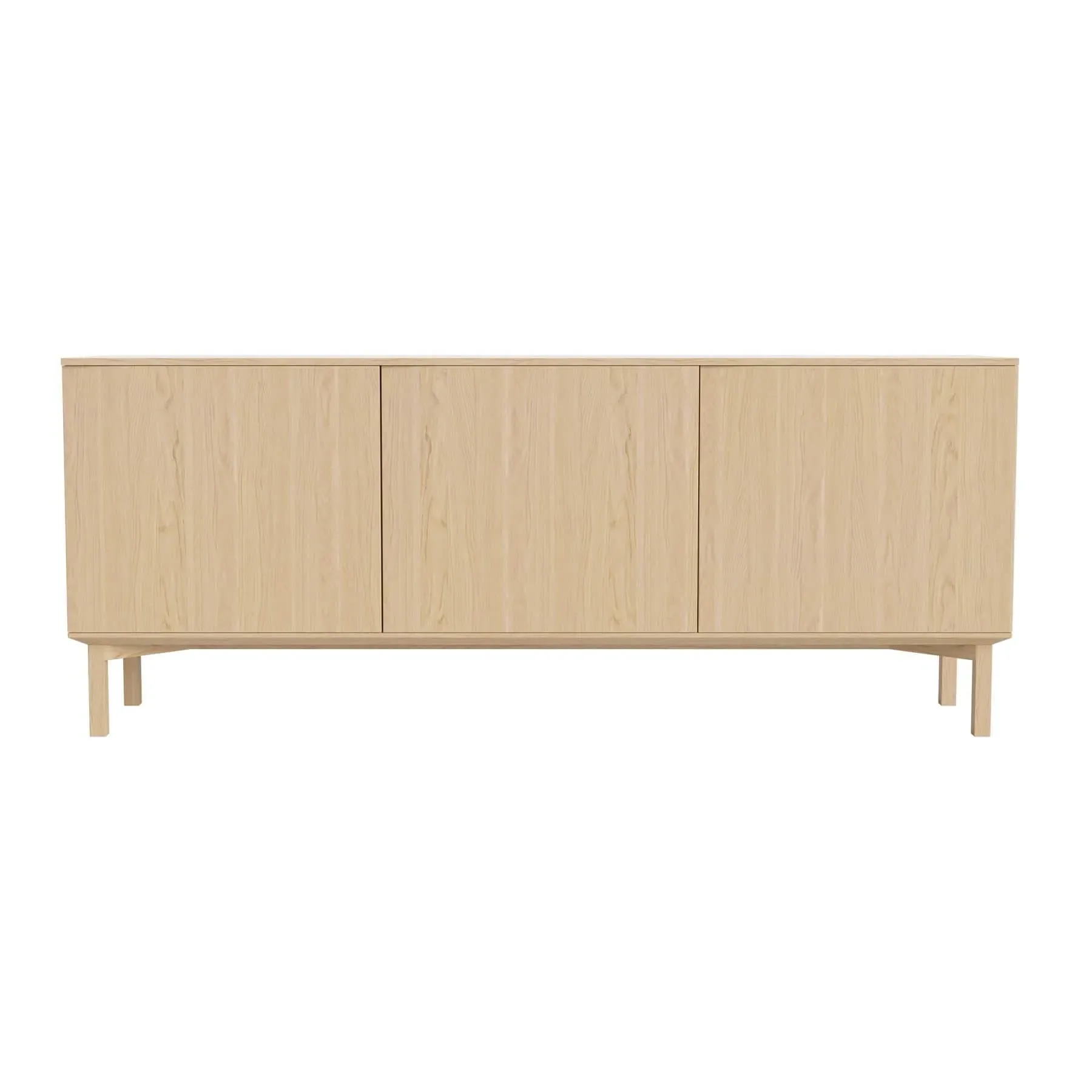 Silent Sideboard - White Pigmented Oak