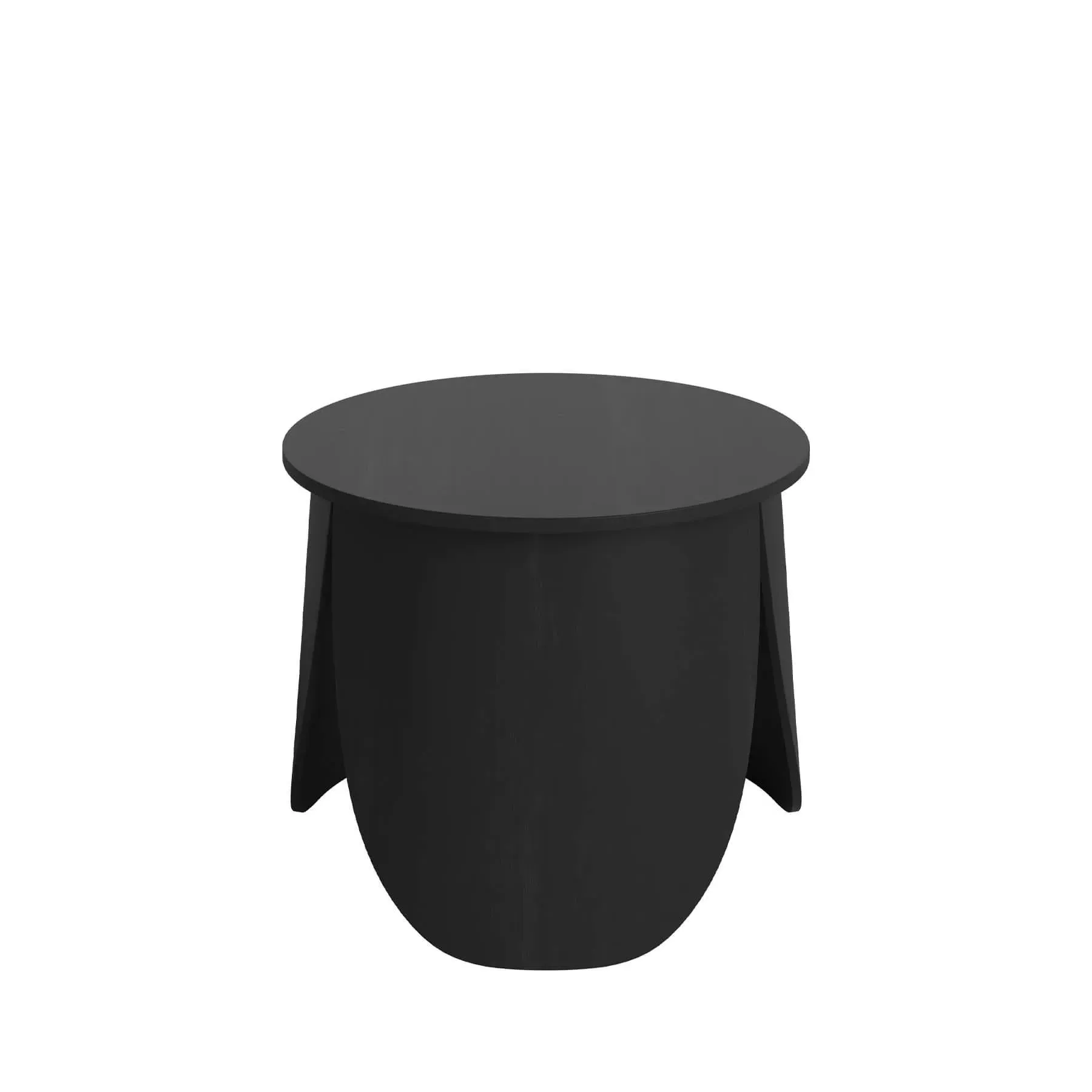 Small Coffee Table High Height - Black, Oak
