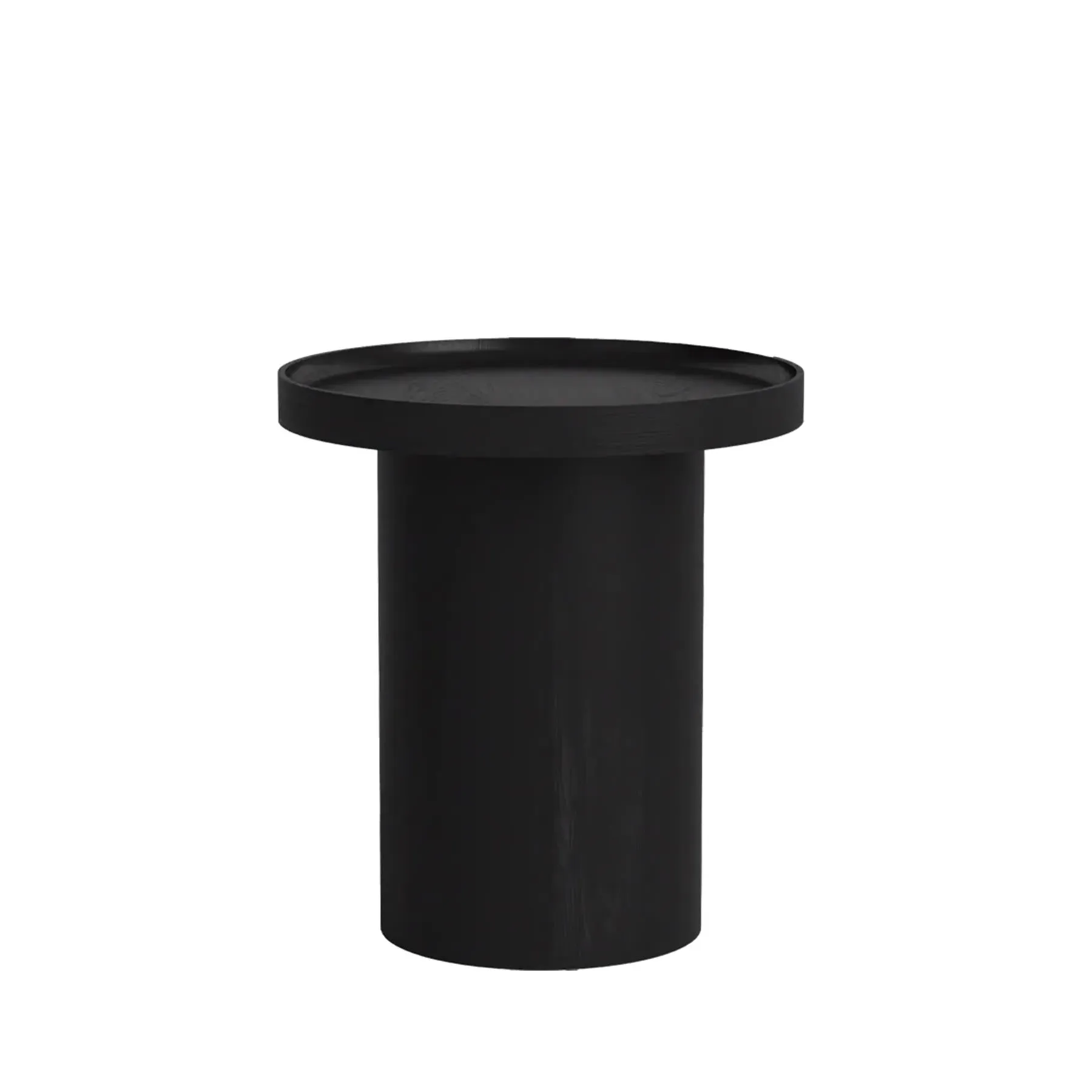 Small Coffee Table with Storage - Black, Oak image