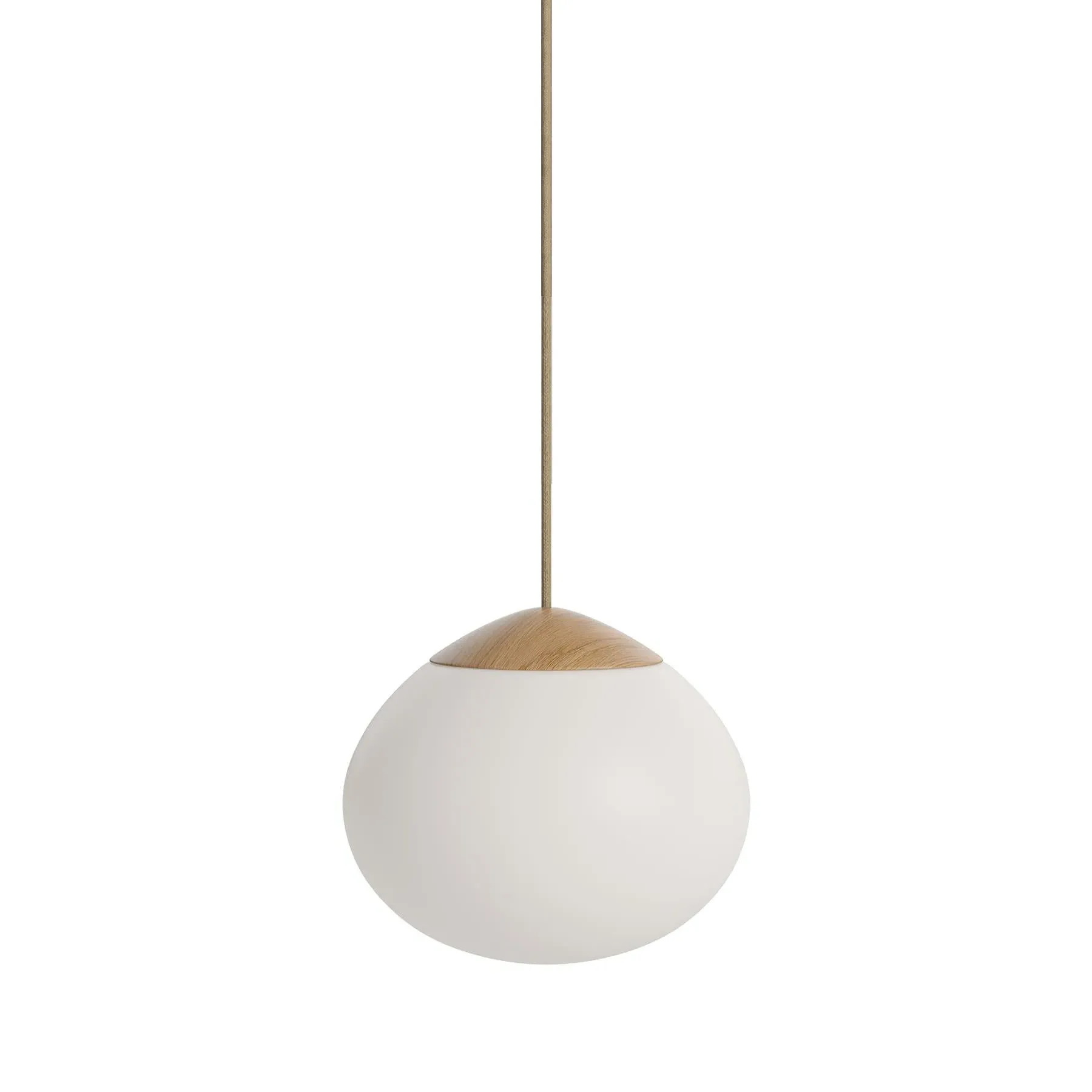 Small Pendant Light - Oiled Oak image