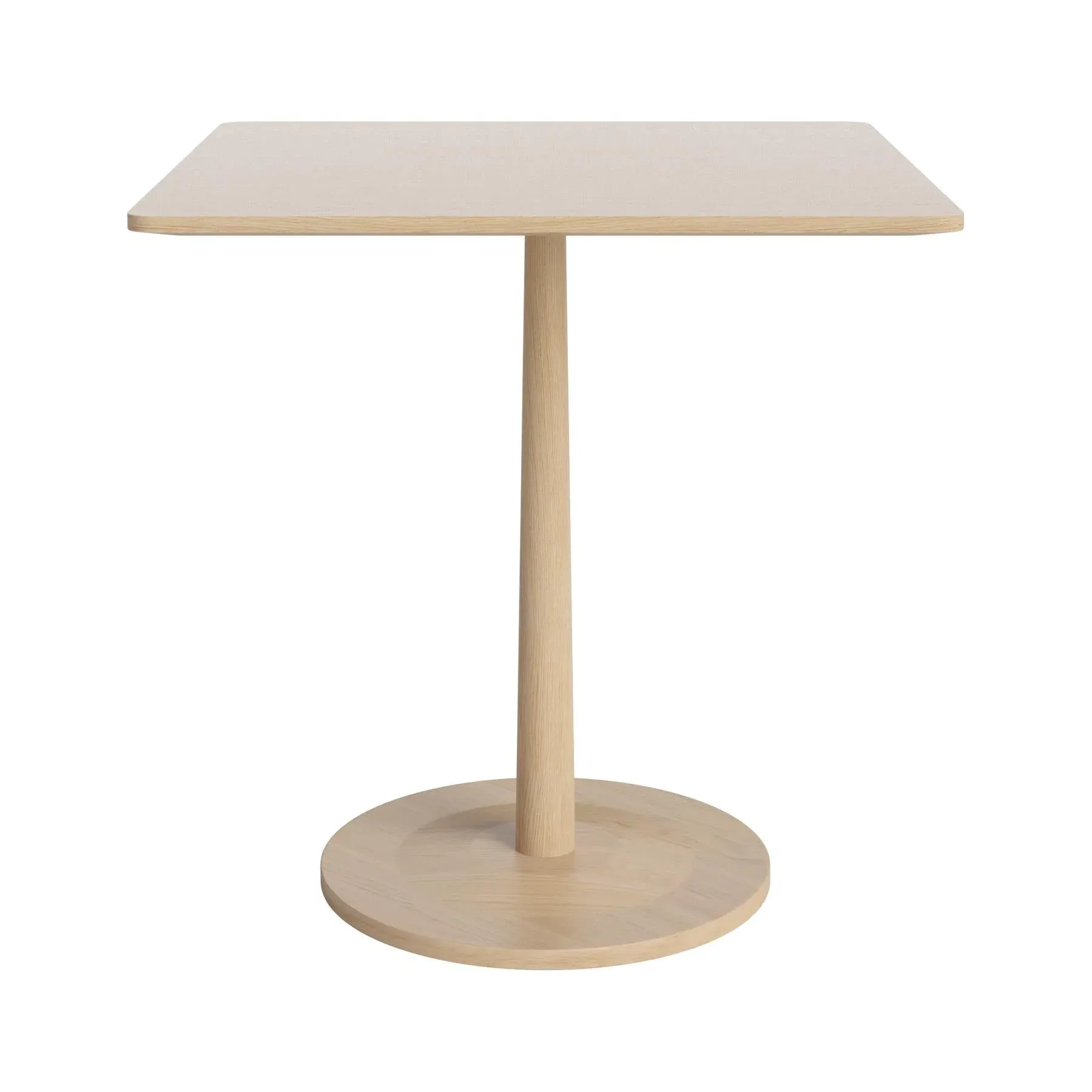 Square Dining Table - White, Oak