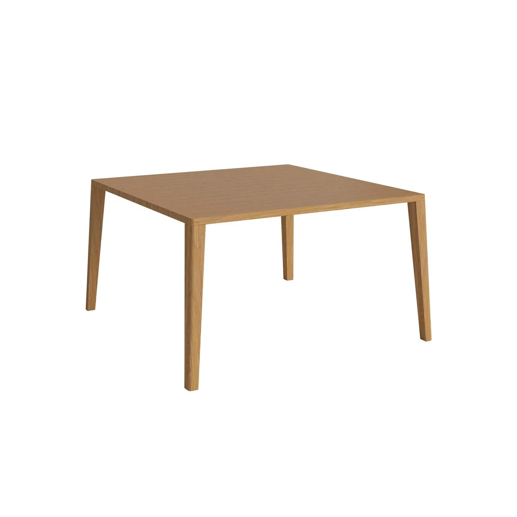 Square Dining Table with Extensions - Oak