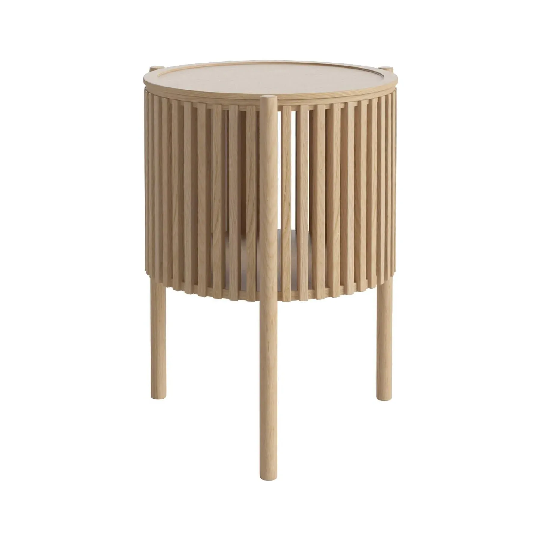 Story Side Table - White Oiled Oak