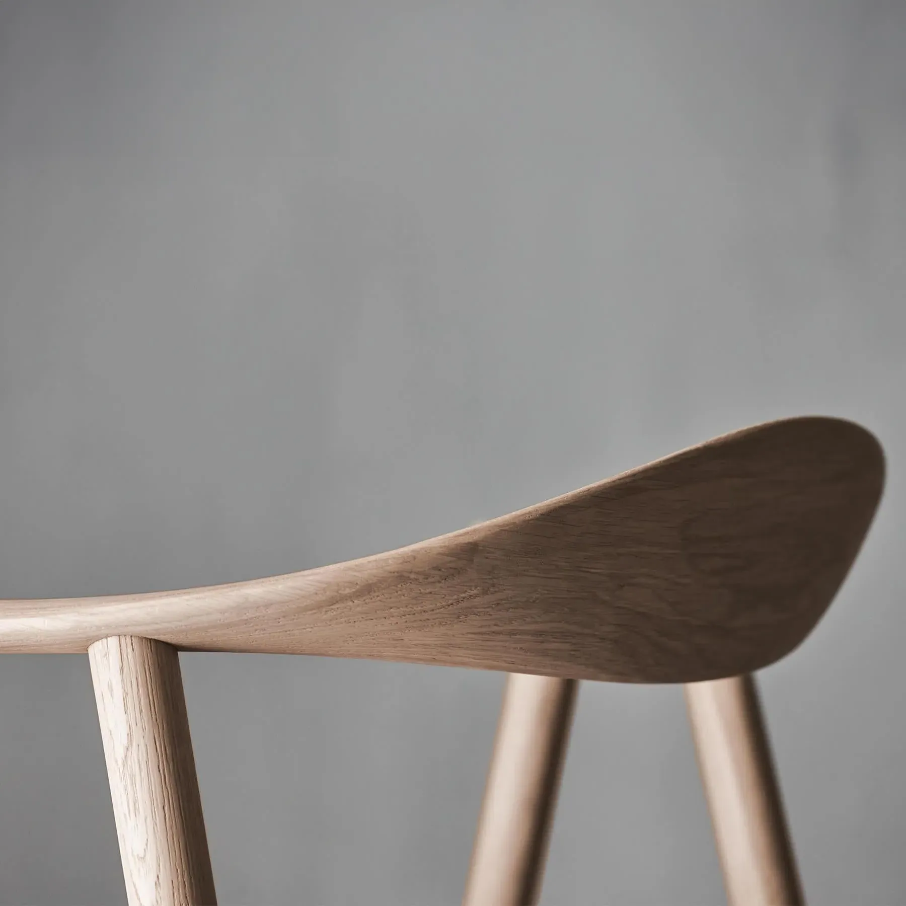 Swing Armchair Unupholstered - Oiled Oak