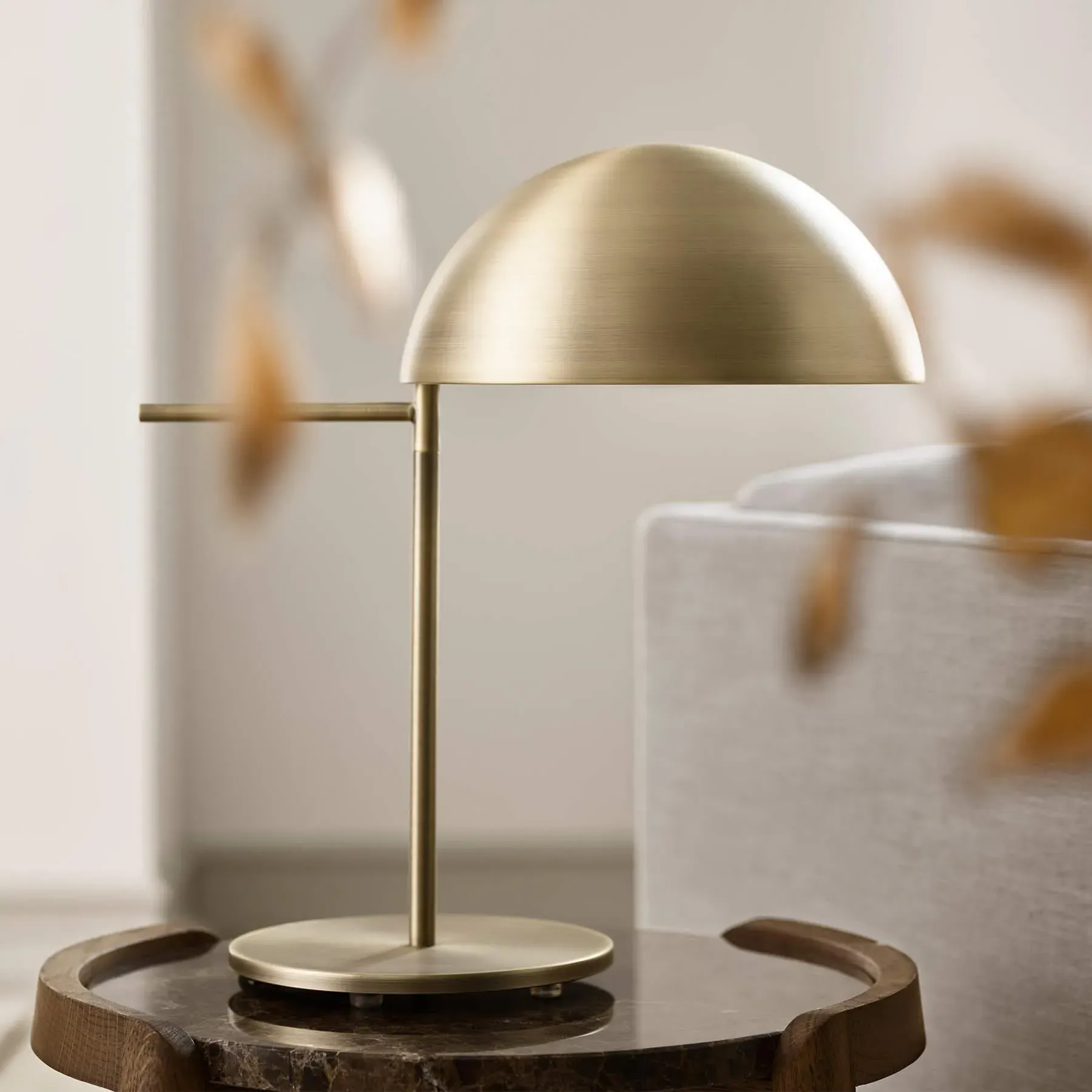 Table Lamp with Rotatable Shade - Black, Metal