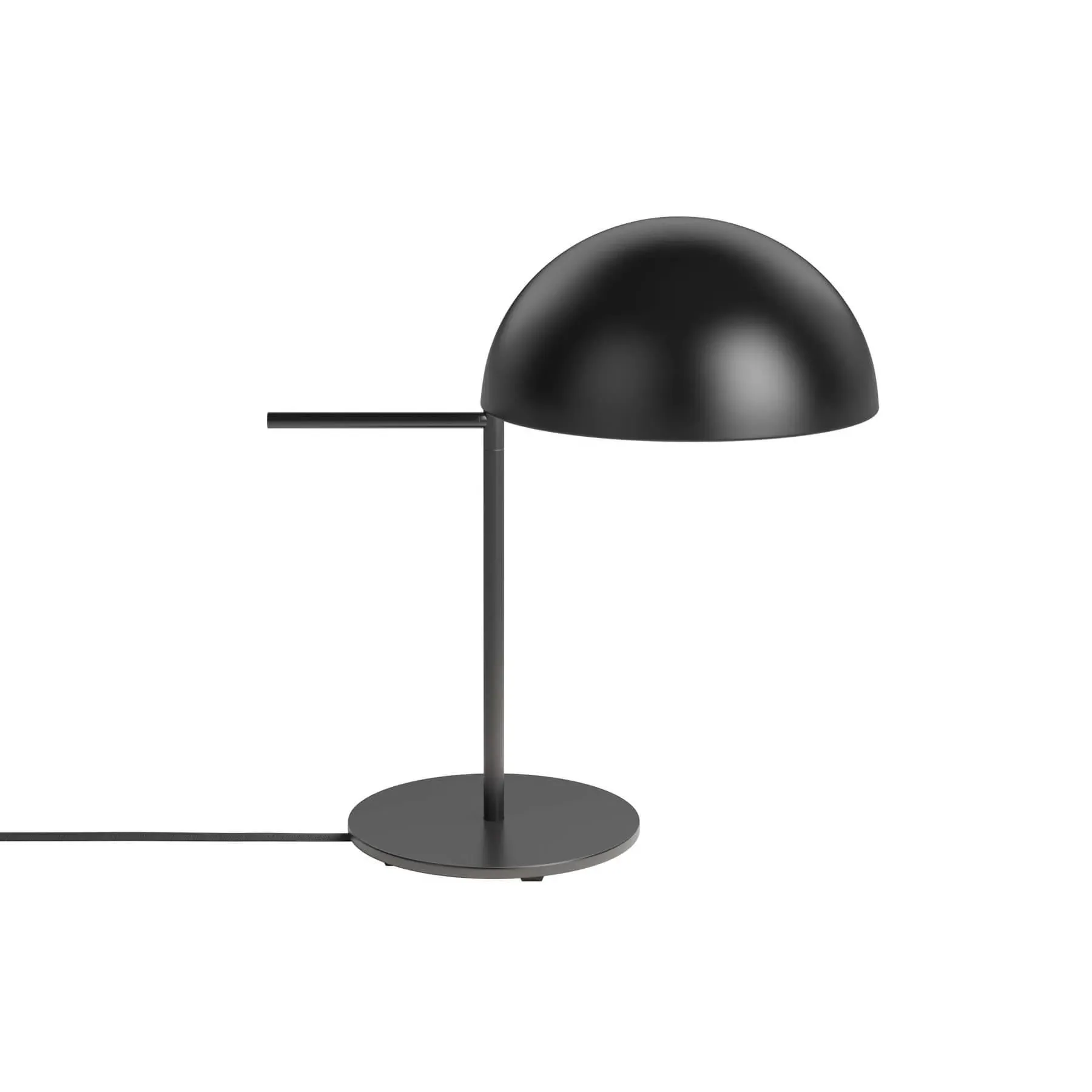 Table Lamp with Rotatable Shade - Black, Metal image