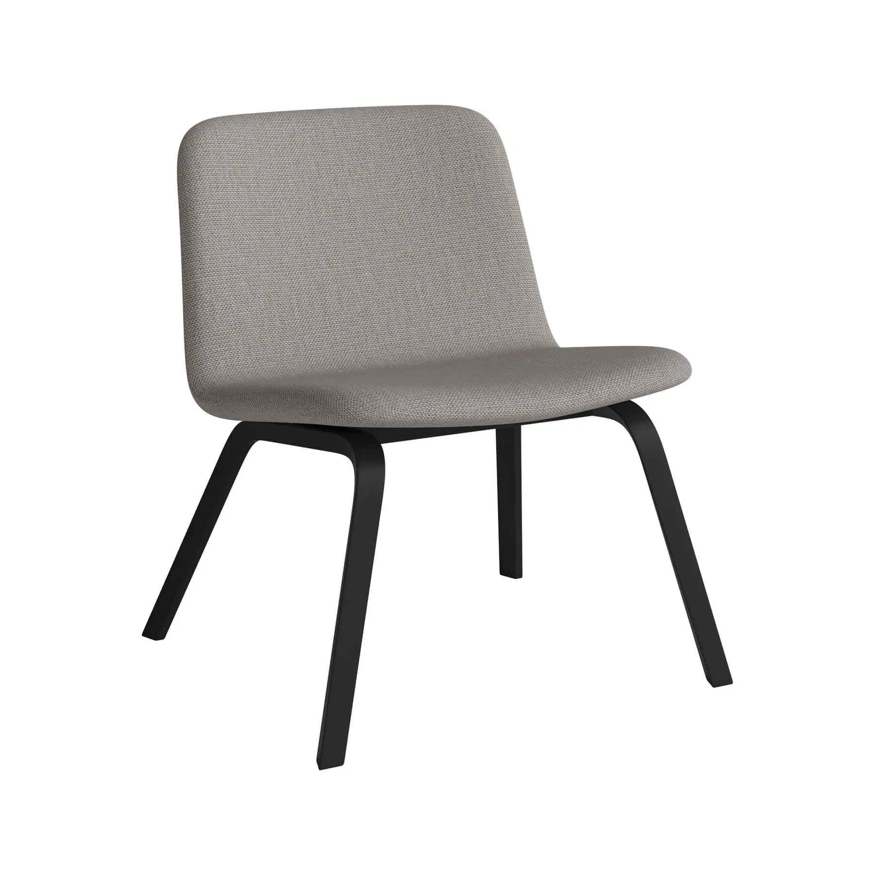 Upholstered Lounge Chair - Stone Grey, Oak