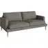 Veneda 2.5-Seater Sofa - Grey Brown, Oak