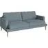 Veneda 2.5-Seater Sofa - Light Blue, Oak