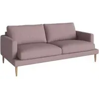 Veneda 2.5-Seater Sofa - Rosa, Oak