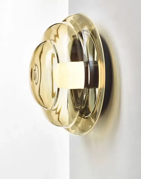 Blimp Wall Light - Clear Glass