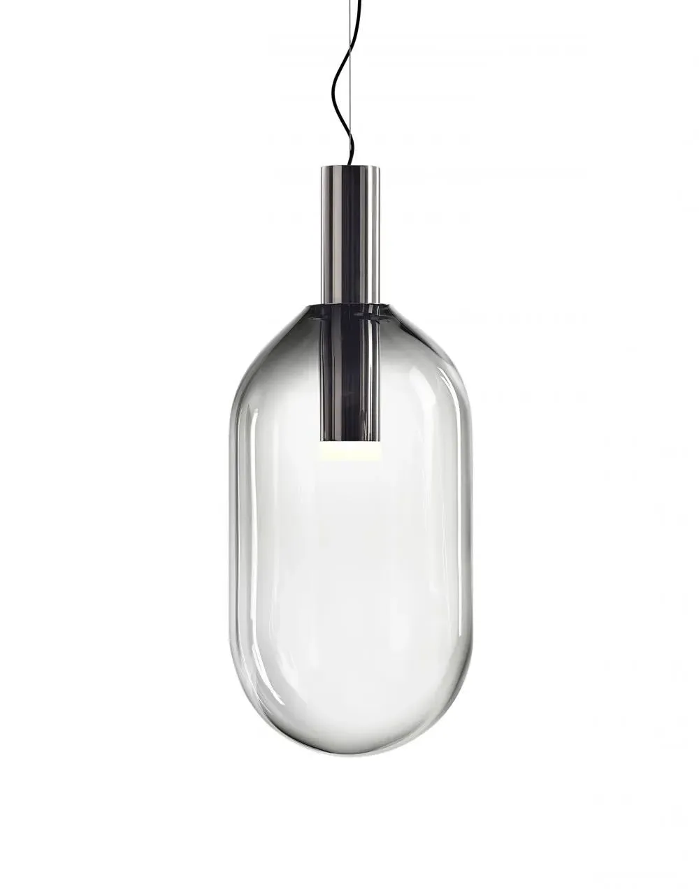 Capsule Pendant Light - Mint Green, Glass
