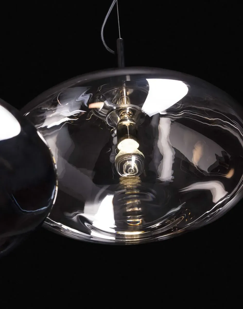 Disc Pendant Light - Nickel