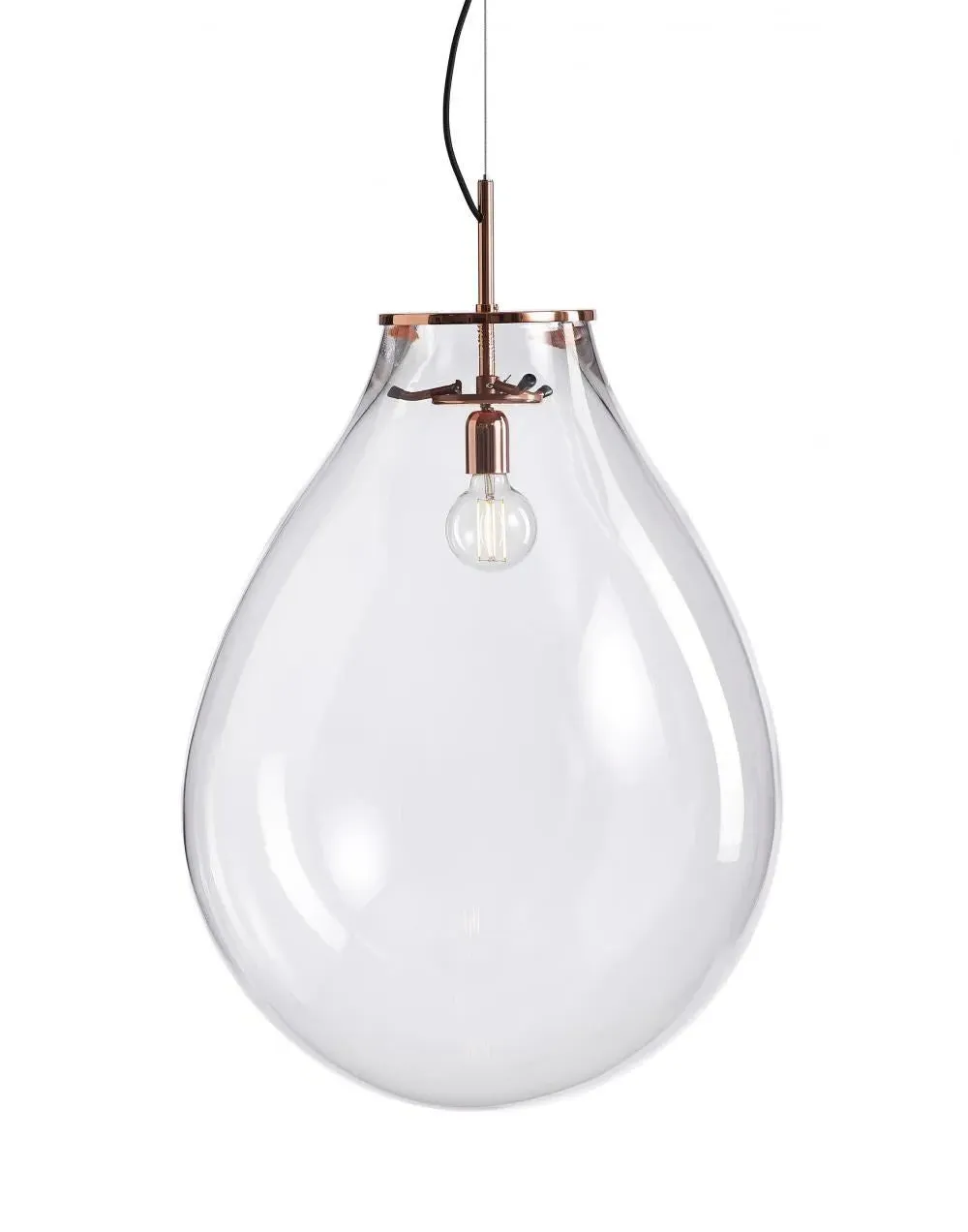 Large Pendant Light Ex-Display - Copper Fittings