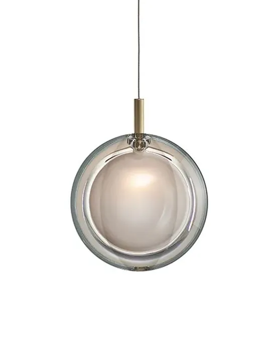 Lens Pendant Light - Clear, Crystal