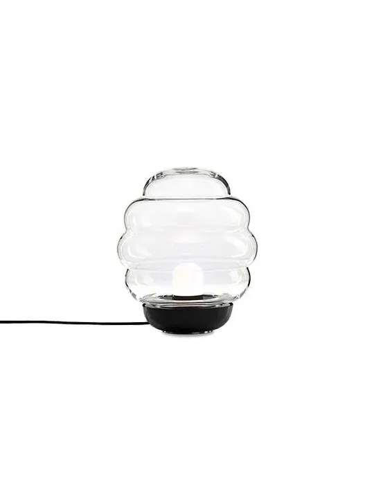 Medium Floor Light with LED - Clear, Glass