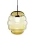 Medium Pendant Light - Amber, Handblown Glass