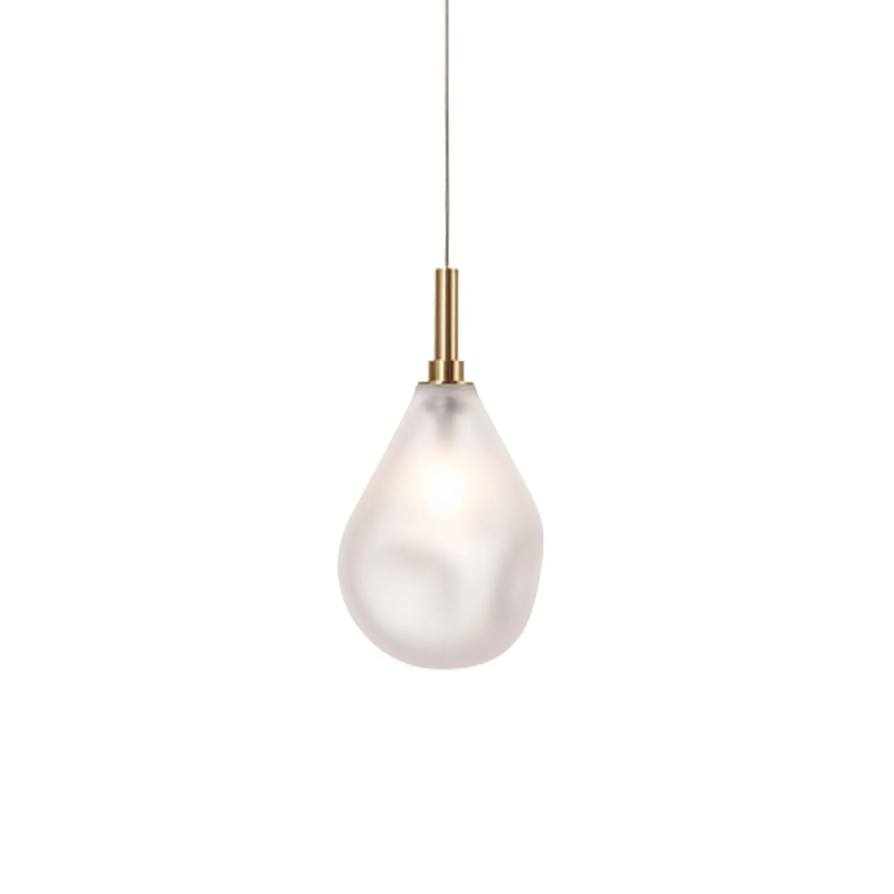 Mini Pendant Light Hand-Blown - Frosted, Glass