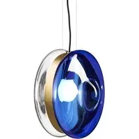 Orbital Pendant Light - Blue, Glass