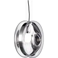 Orbital Pendant Light - Clear, Polished Nickel